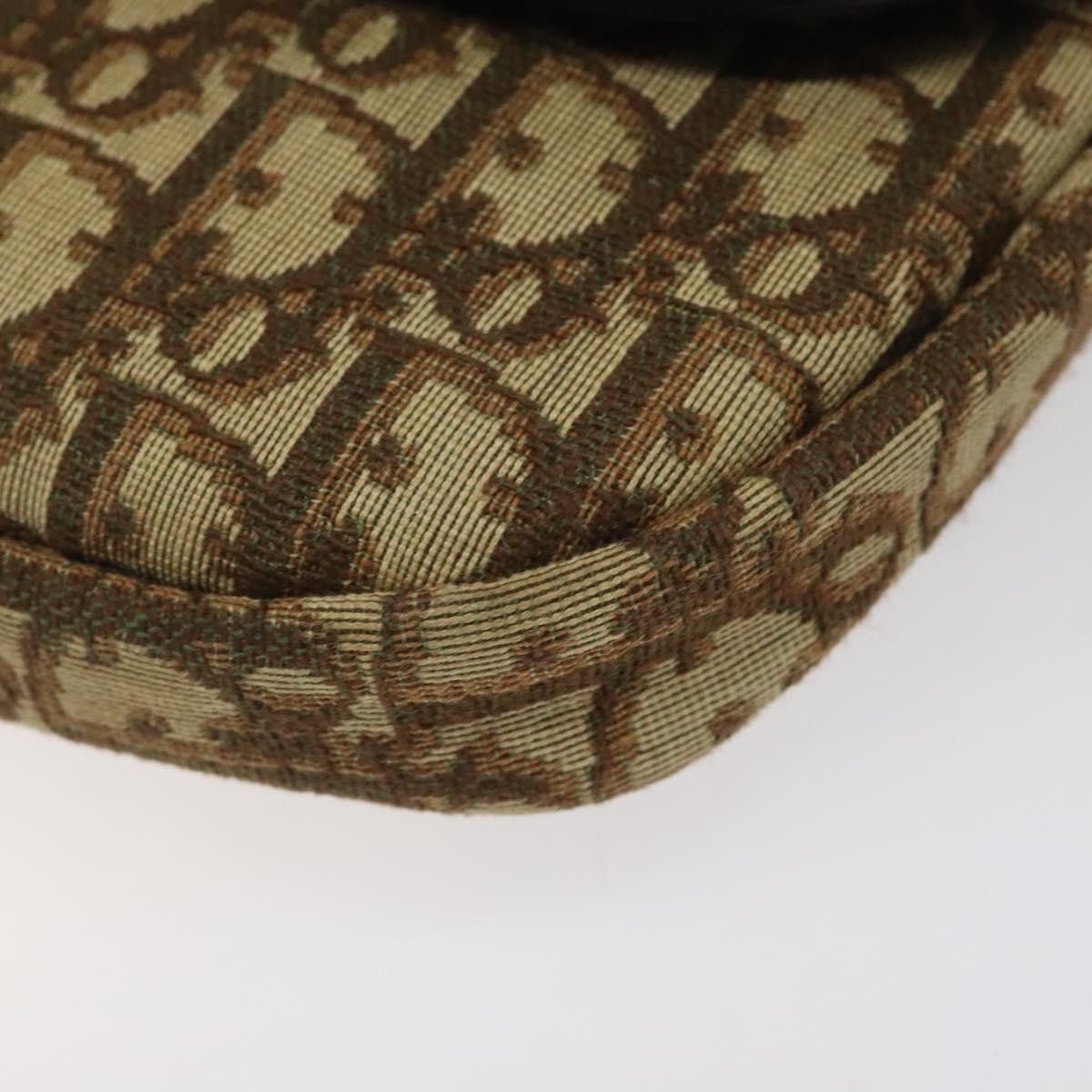 Dior DIOR Trotter Canvas Shoulder Bag Brown Gold Size ONE SIZE - 14 Thumbnail