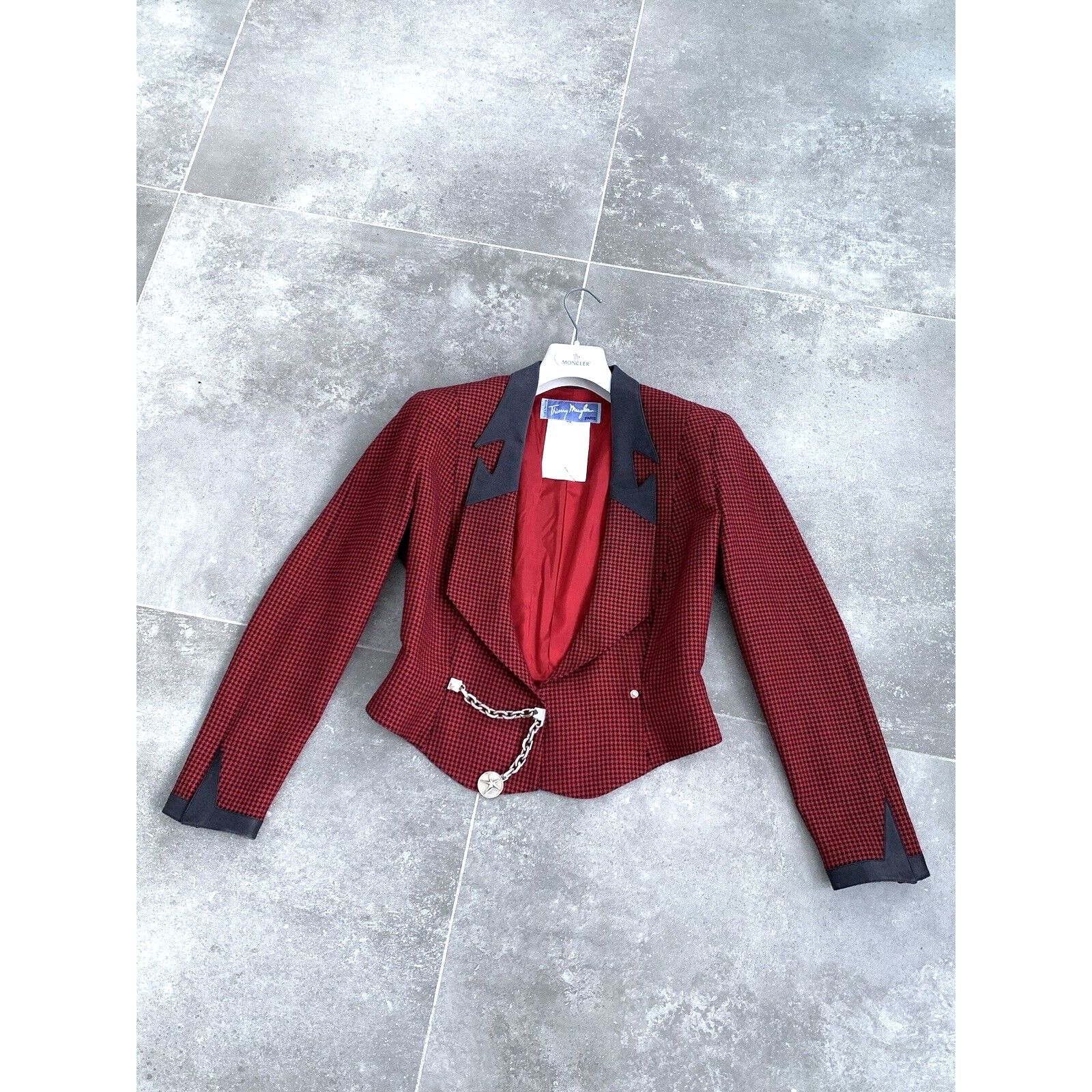 Designer × Thierry Mugler Women's THIERRY MUGLER PARIS Blazer Jacket EU 38 UK 10 S M Size M / US 6-8 / IT 42-44 - 1 Thumbnail