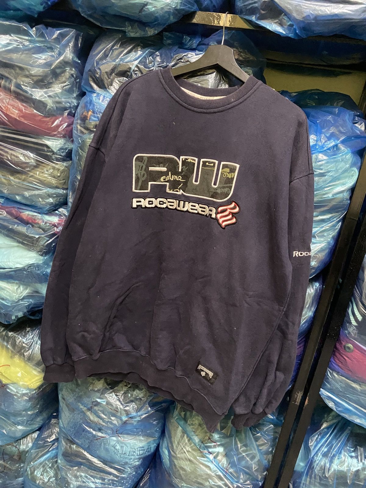 Rocawear VINTAGE Y2K ROCAWEAR SWEATSHIRT Size US XL / EU 56 / 4 - 2 Thumbnail