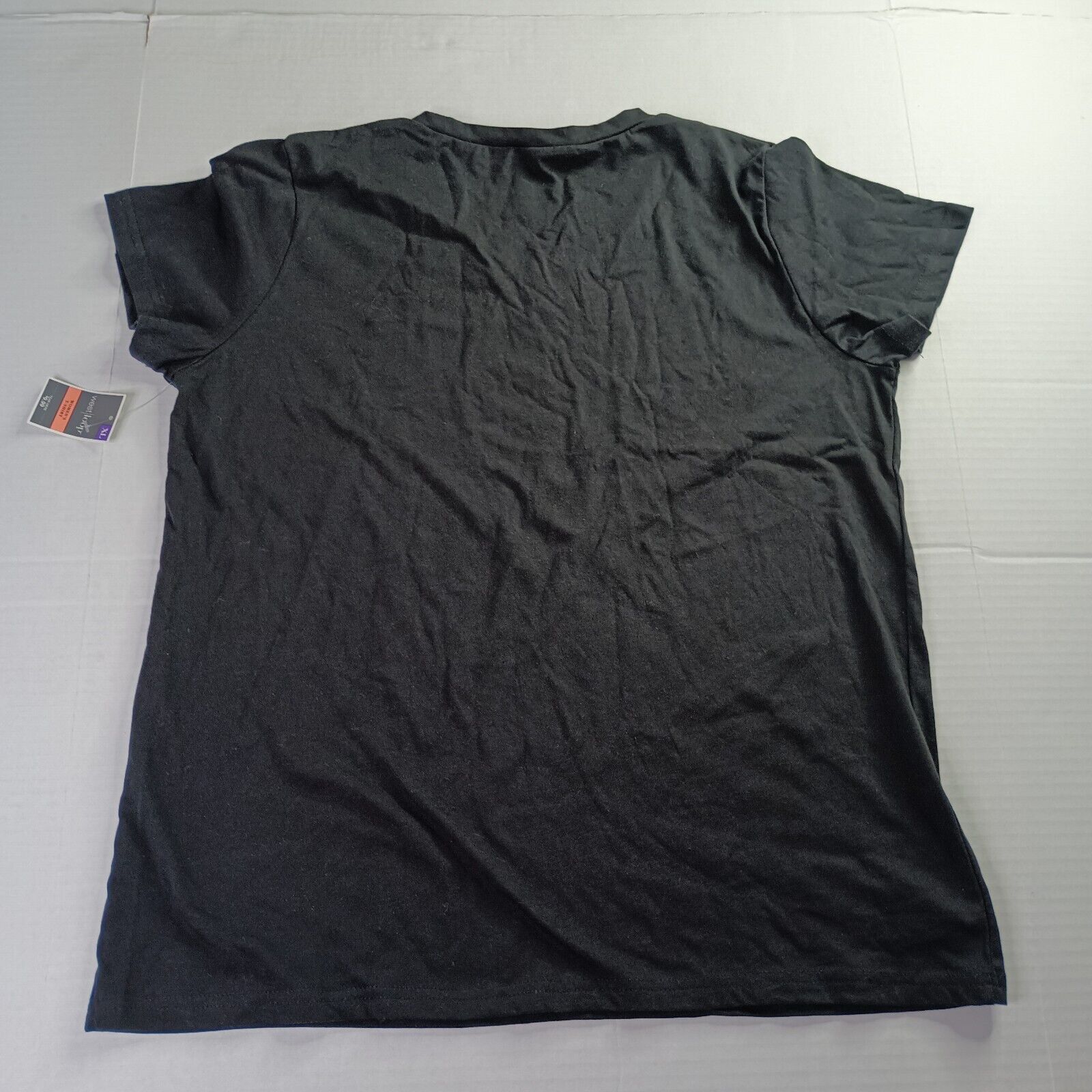 Other West Loop T-Shirt Womens XL XLarge Black V-Neck Short Sleeve Size XL / US 12-14 / IT 48-50 - 6 Thumbnail