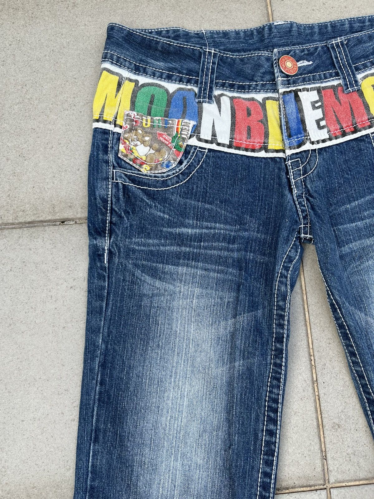 Blue Blue Japan Blue Moon Blue Iconic Japanese Brand Jeans Size US 30 / EU 46 - 4 Thumbnail