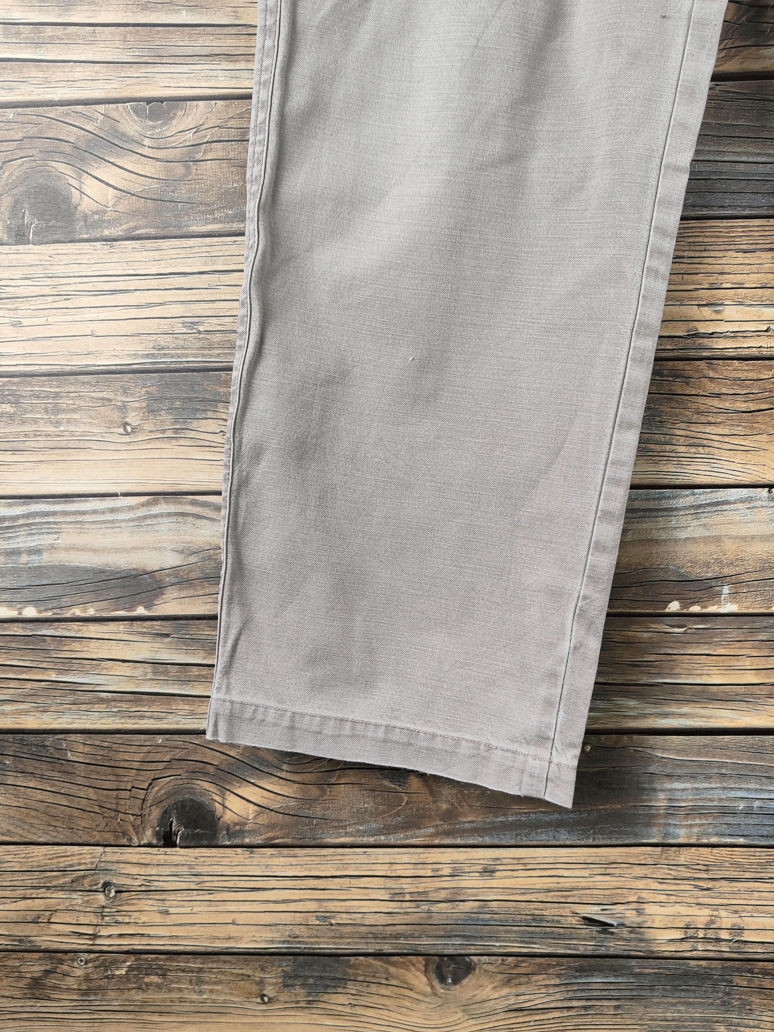 Japanese Brand DL Uniqlo Ivory Multipocket Cargo Pants #46-220 Size US 31 - 4 Thumbnail