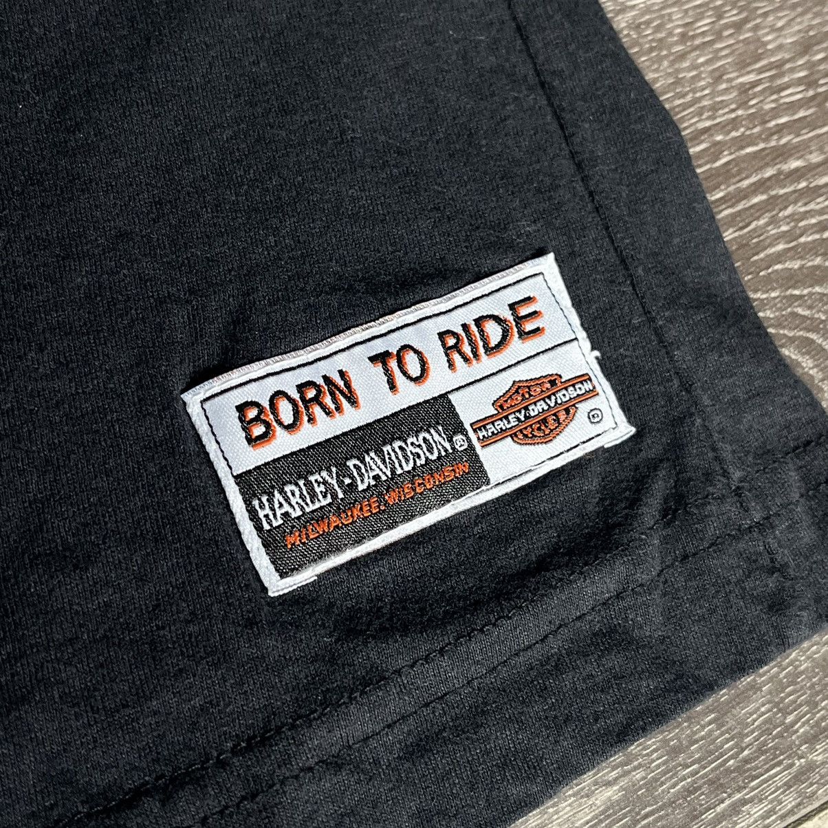 Harley Davidson × Vintage Vintage 90s Harley Davidson 95 Years Motorcycle Graphic Tee Size US M / EU 48-50 / 2 - 3 Thumbnail