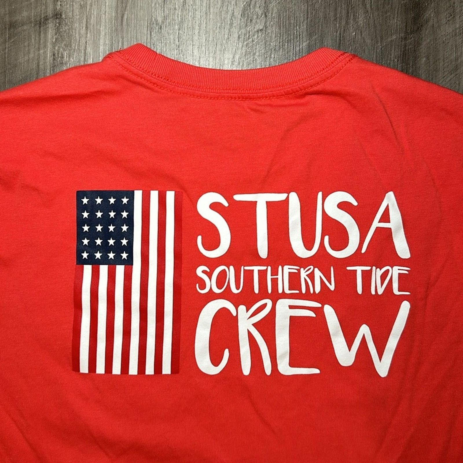 Southern Tide Southern Tide STUSA Crew Pocket Tee - Small Size US S / EU 44-46 / 1 - 4 Thumbnail