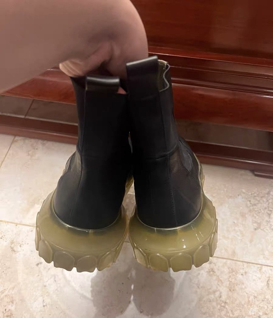 Rick Owens Rick Owens Mainline Octopus Transparent Sole Chelsea Boots Size US 11 / EU 44 - 2 Thumbnail