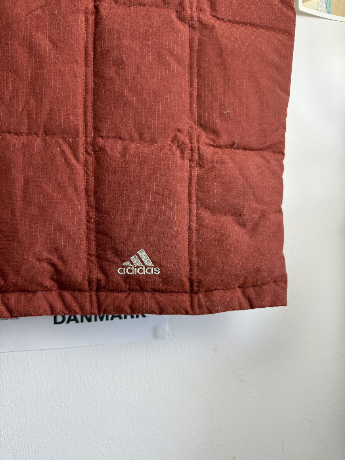 Adidas × Vintage Adidas small logo puffer vest gilet S blockcore streetwear Size US S / EU 44-46 / 1 - 5 Thumbnail