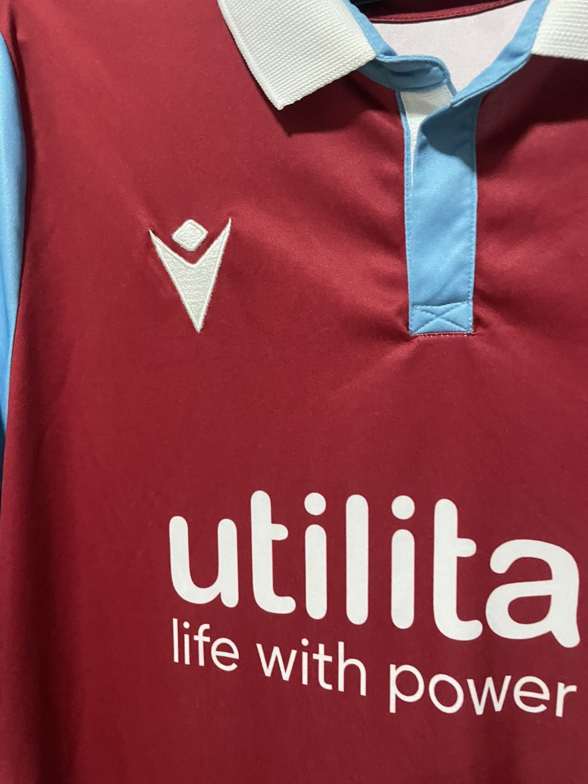 Macron Scunthorpe United 2020/2021 Macron Home Shirt Jersey Kit Size US XXL / EU 58 / 5 - 6 Thumbnail