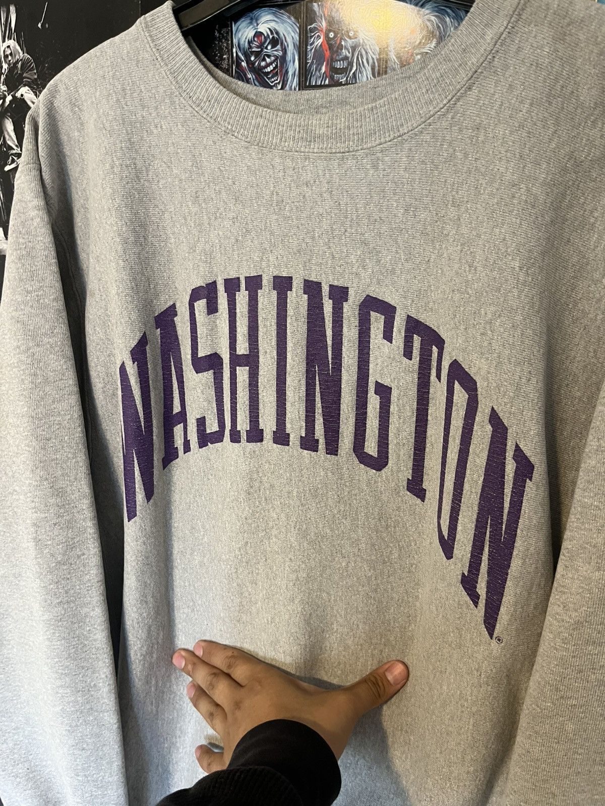 Champion Vintage 90’s Champion Revese Weave Washington State sweater Size US L / EU 52-54 / 3 - 3 Thumbnail