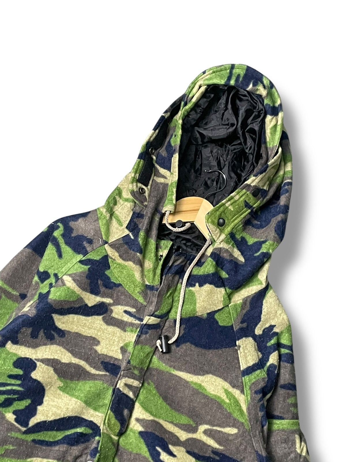 Japanese Brand × Vintage Vintage DEATH Brand Punk Crop Hooded Jacket (88) Size US M / EU 48-50 / 2 - 2 Thumbnail
