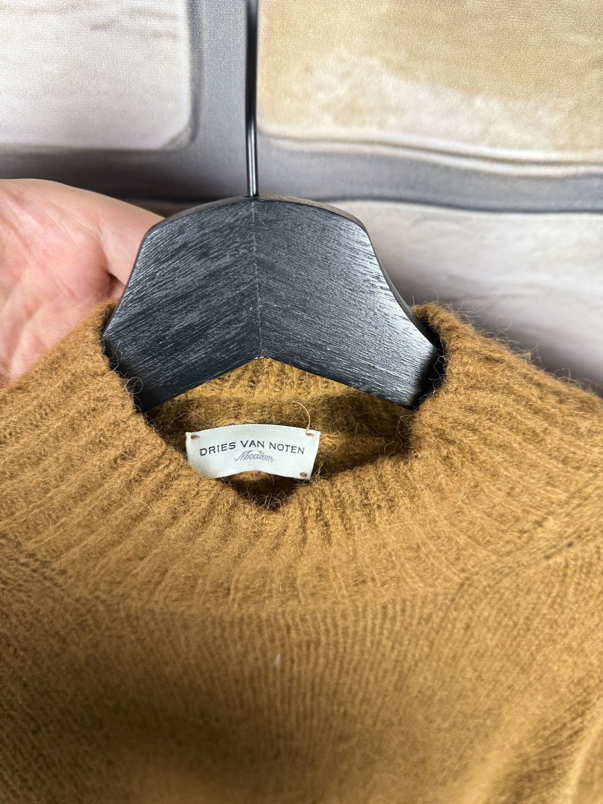 Dries Van Noten Very rare dries van noten mohair wool sweater blouse Size US M / EU 48-50 / 2 - 6 Thumbnail