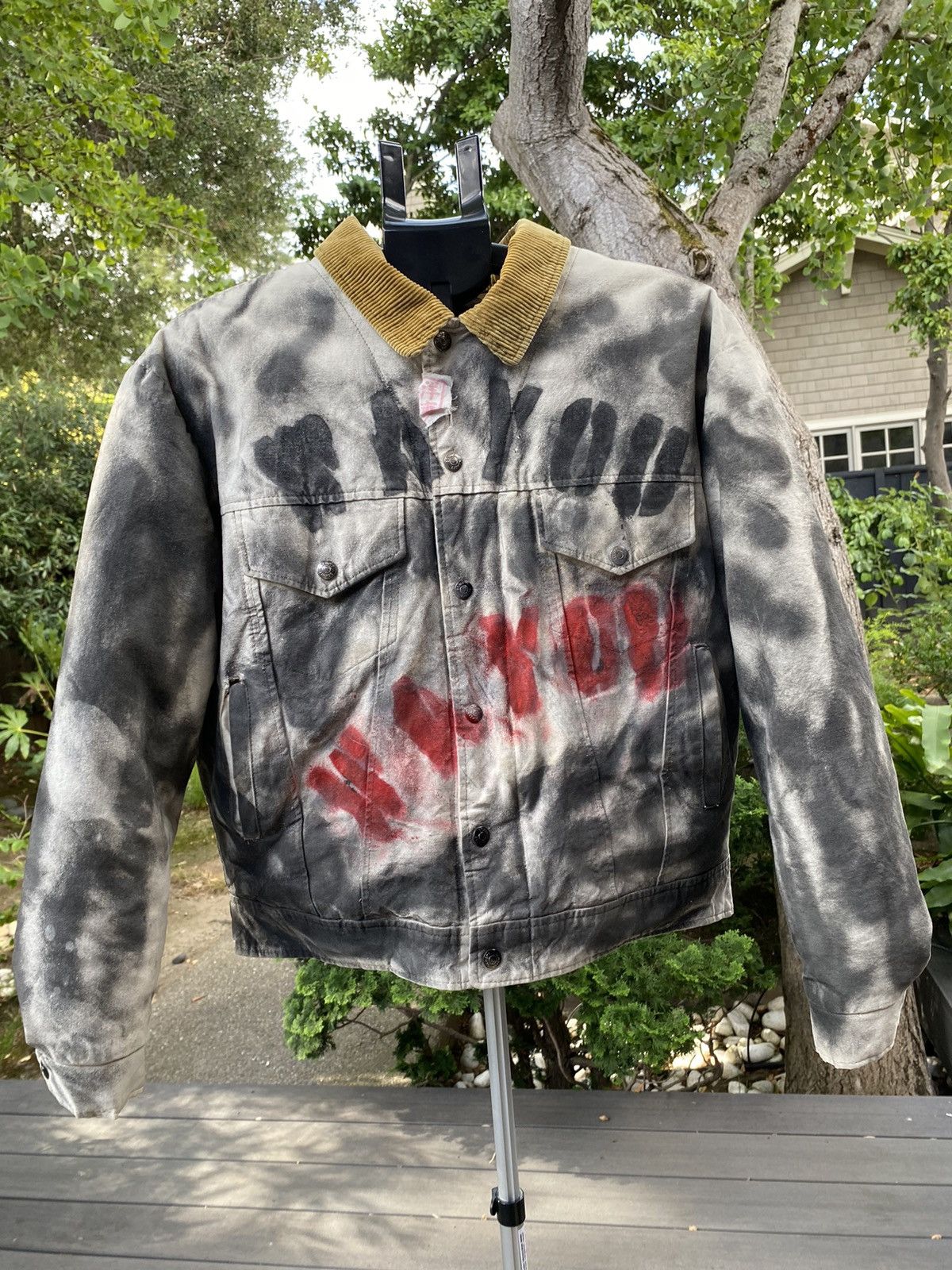 Schott × Vintage “WAYOU SETCHU” Custom Schott Goose down Bomber jacket Size US L / EU 52-54 / 3 - 1 Thumbnail