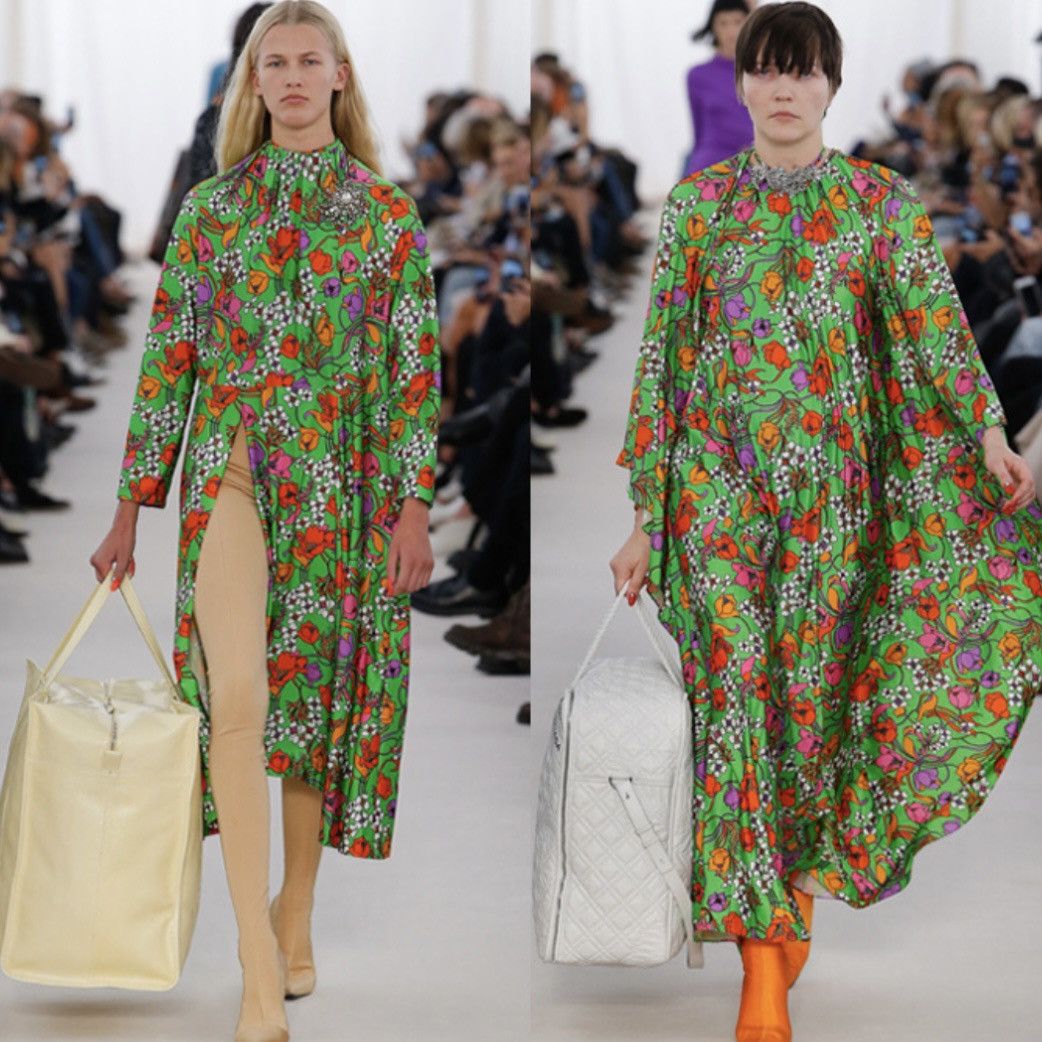 Balenciaga SS17 Floral Skirt Size 28" / US 6 / IT 42 - 6 Thumbnail