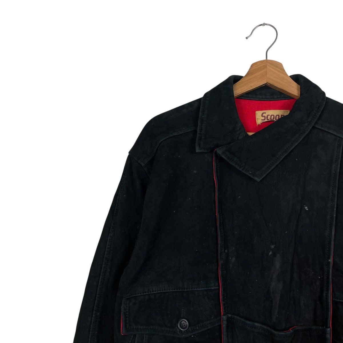 Japanese Brand Japanese Brand Scoop Black Bomber Jacket Size US M / EU 48-50 / 2 - 6 Thumbnail