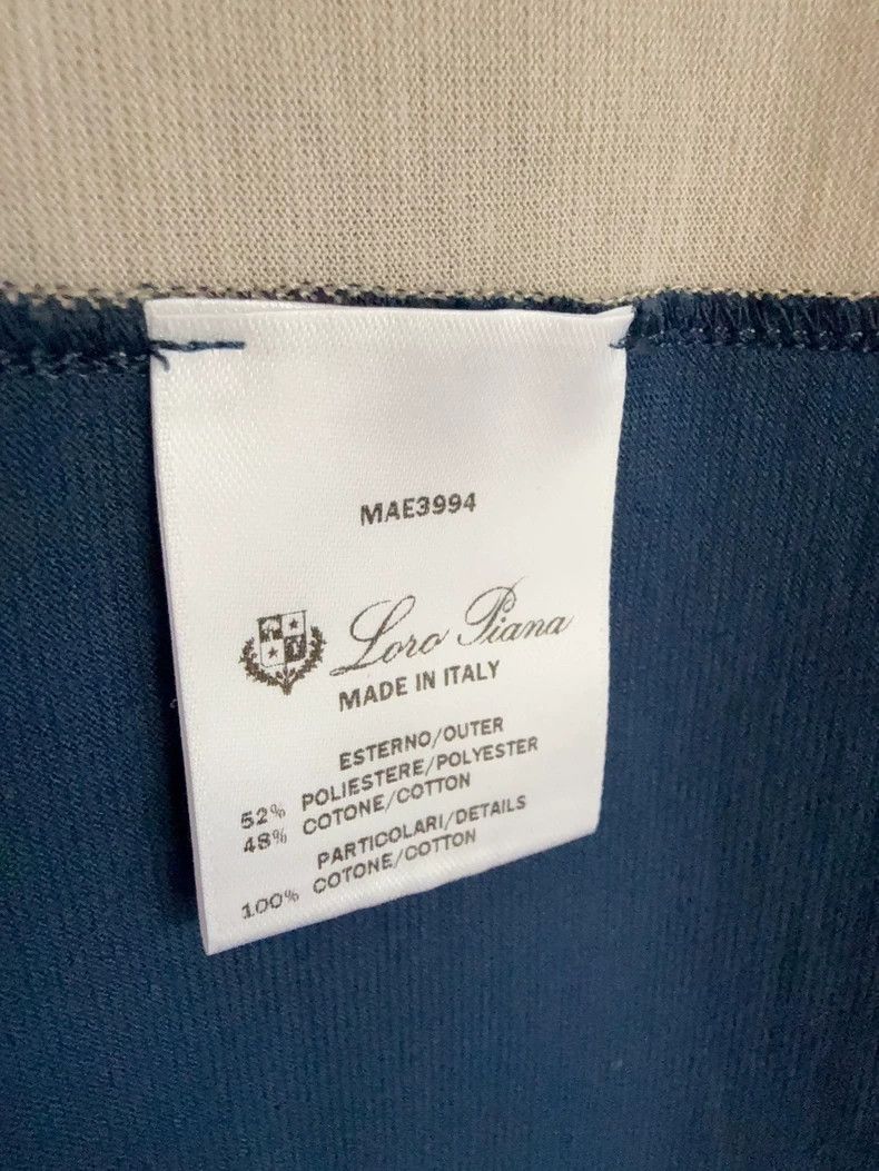 Loro Piana LORO PIANA Men's short sleeve polo Size US M / EU 48-50 / 2 - 6 Thumbnail