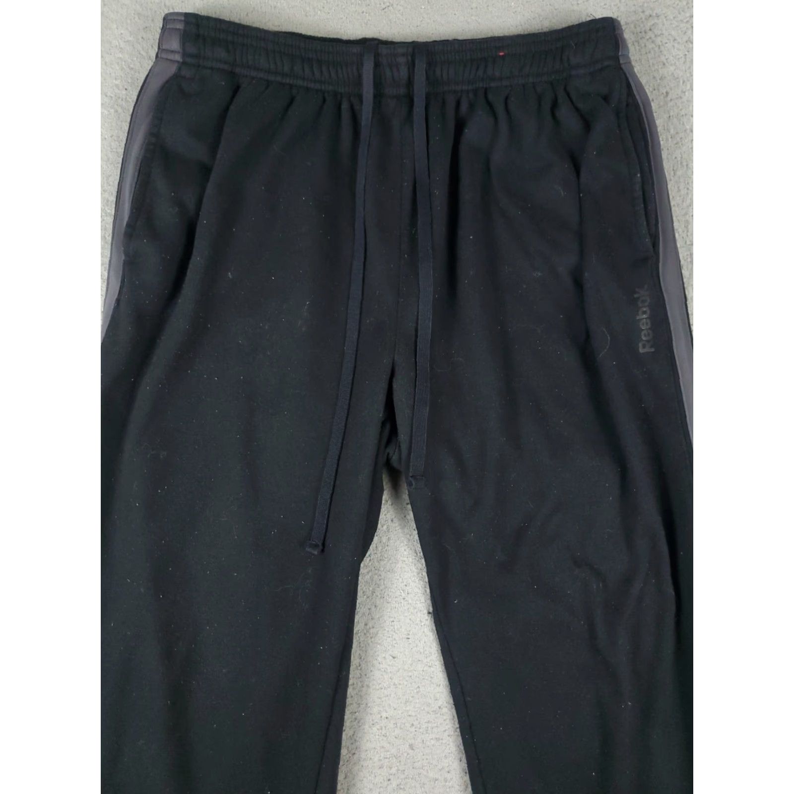 Reebok Reebok Pants Mens Regular Black Sweatpants Jogger Utility Size US 31 - 2 Thumbnail