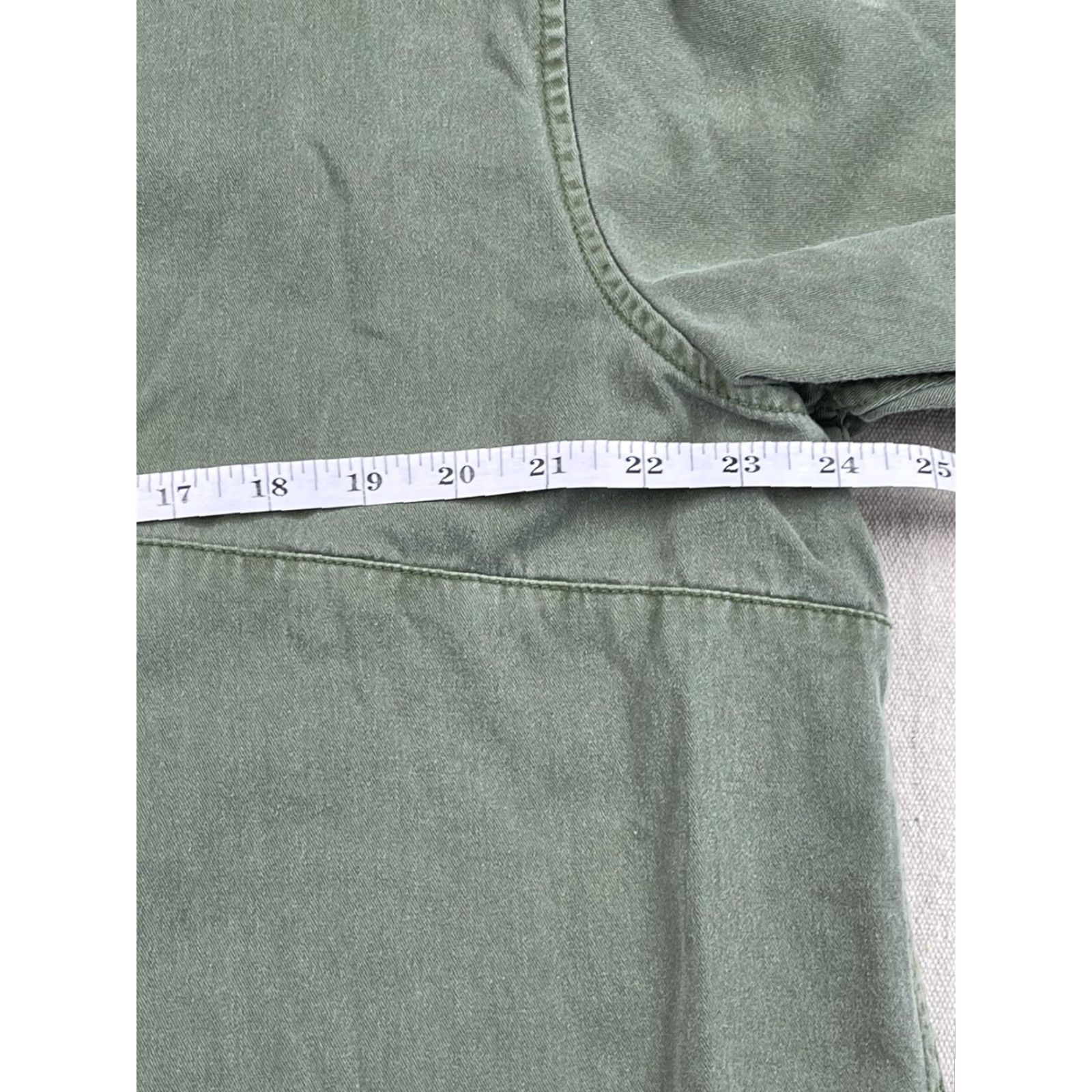 Vintage Field & Stream Men's Canvas Fishing Button Up Shirt Long Sleeve Casual Green Size L Size US L / EU 52-54 / 3 - 5 Thumbnail