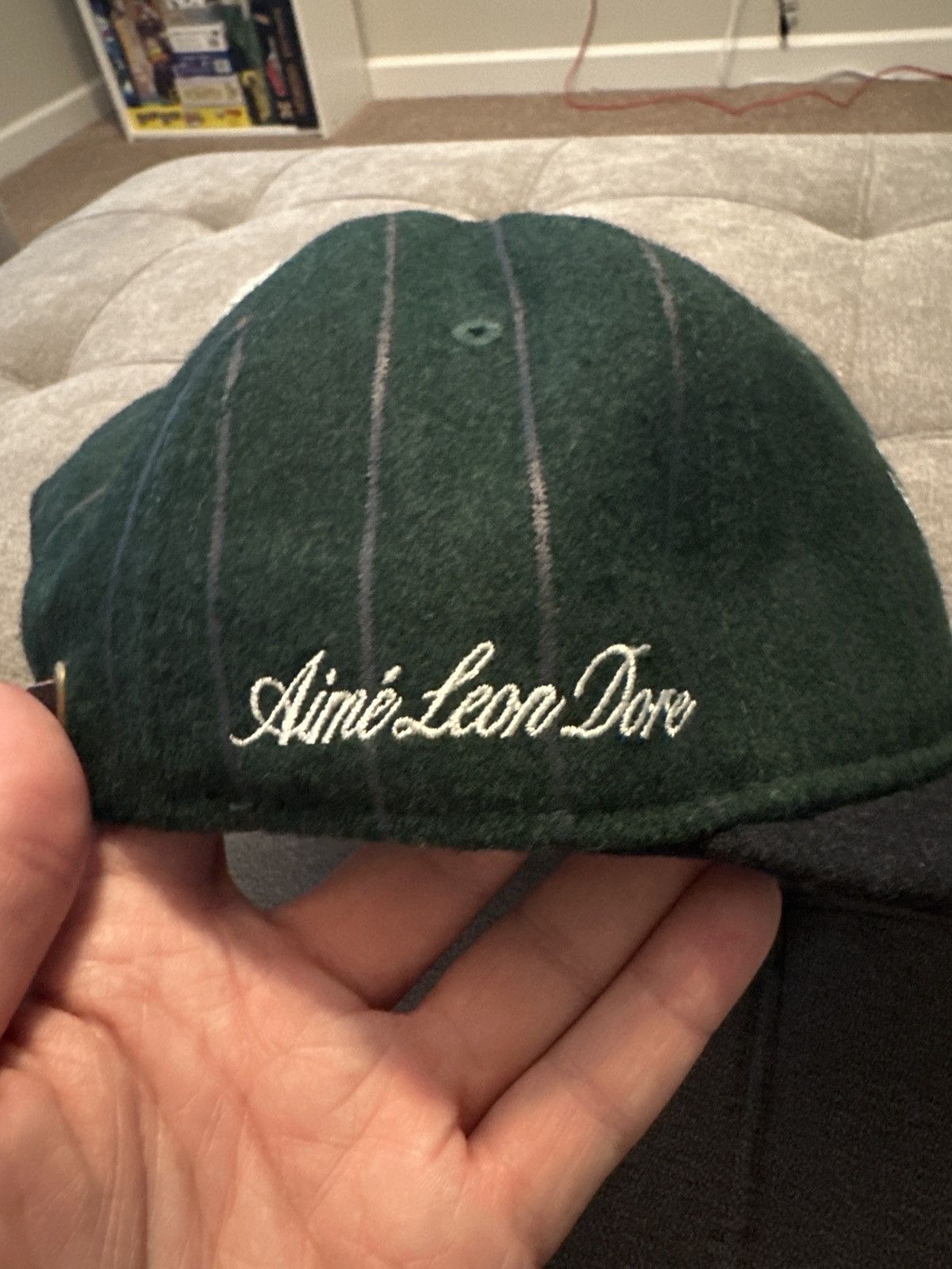 Aime Leon Dore × New Era × New York Yankees Aime Leon Dore X New Era Wool Pinstripe New York Yankee Hat Size ONE SIZE - 4 Thumbnail