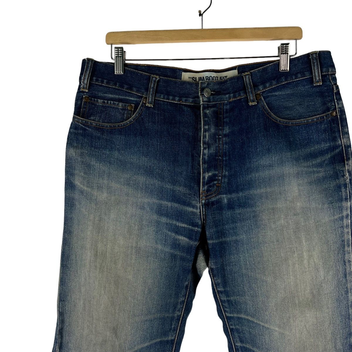 Japanese Brand 🔥Vtg Gap 1969 Denim Jeans Pants Selvedges Size US 38 / EU 54 - 3 Thumbnail