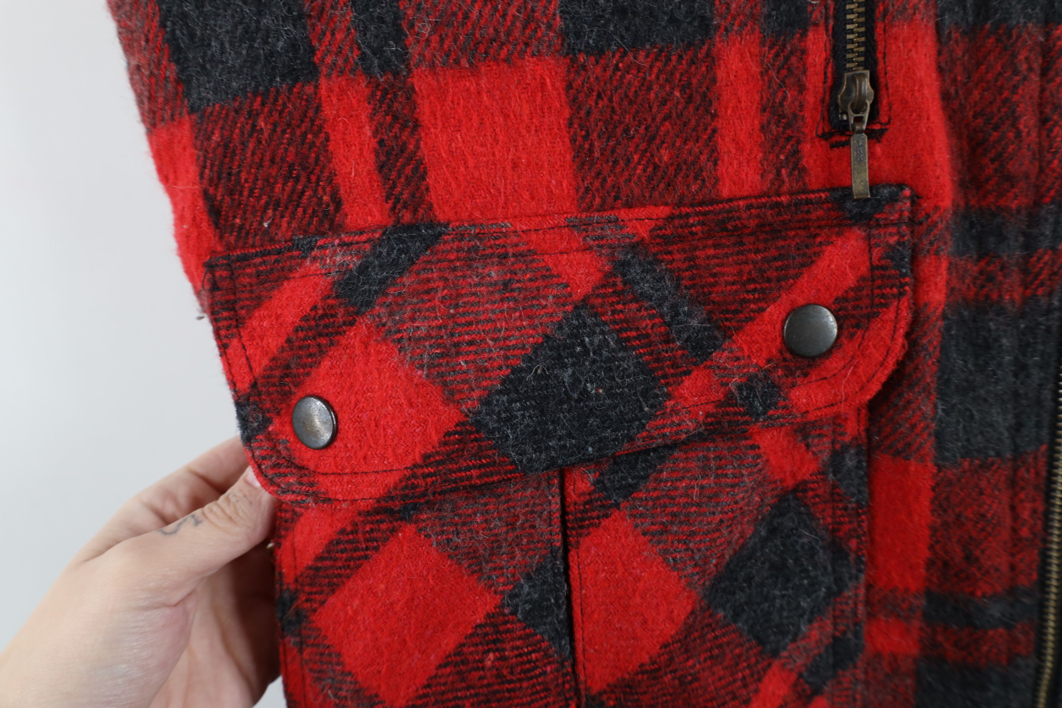 Vintage Vintage 70s Streetwear Deep Pile Fleece Lined Vest Jacke Size US S / EU 44-46 / 1 - 5 Thumbnail