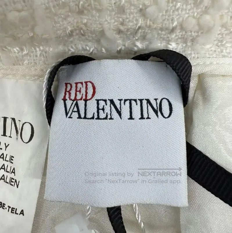 Valentino Valentino White Silk Midi Skirt . Size 28" / US 6 / IT 42 - 3 Thumbnail
