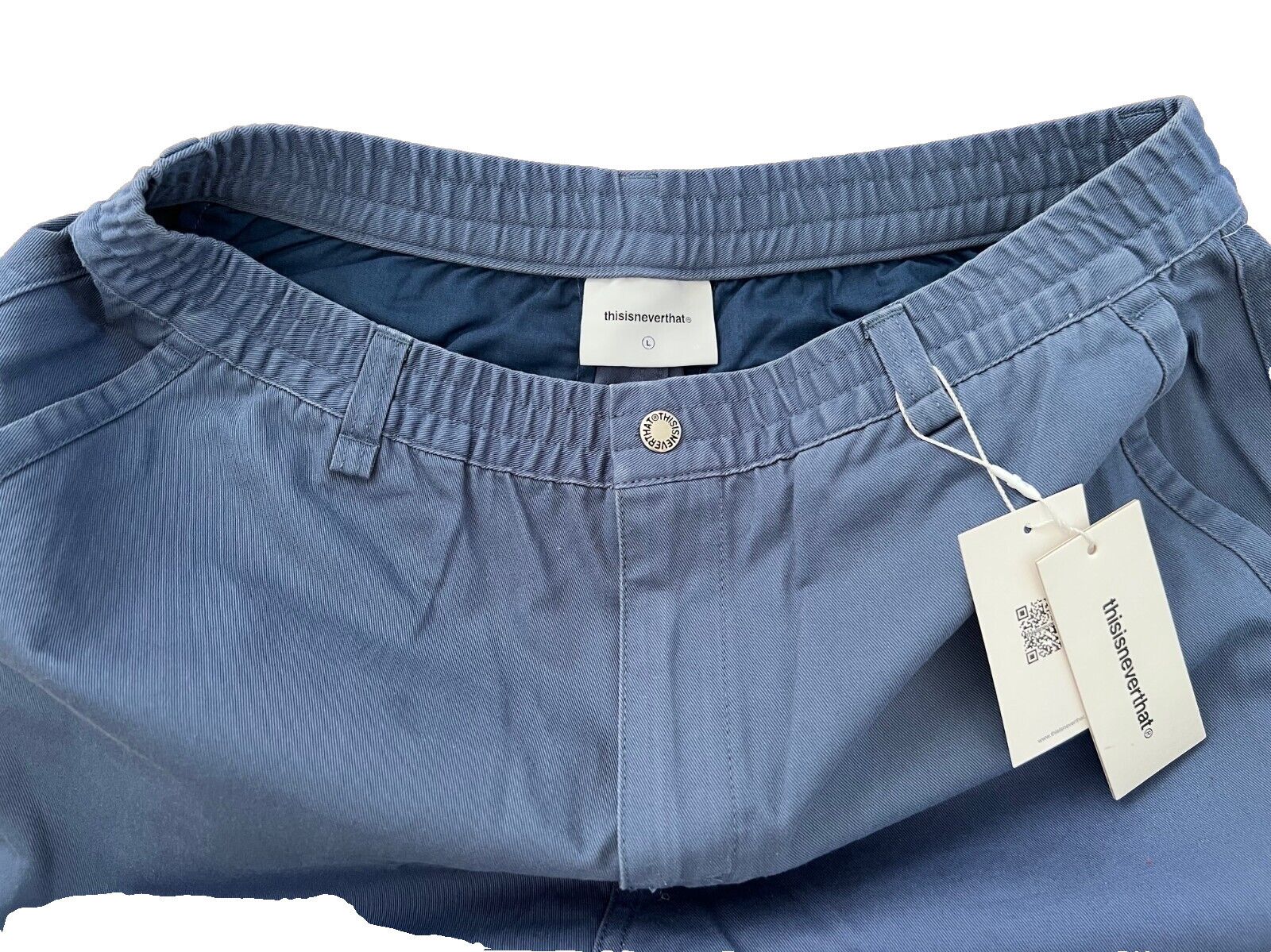 thisisneverthat Thisisneverthat Splatter Painter Pants Blue ( L ) Size US 34 / EU 50 - 4 Thumbnail