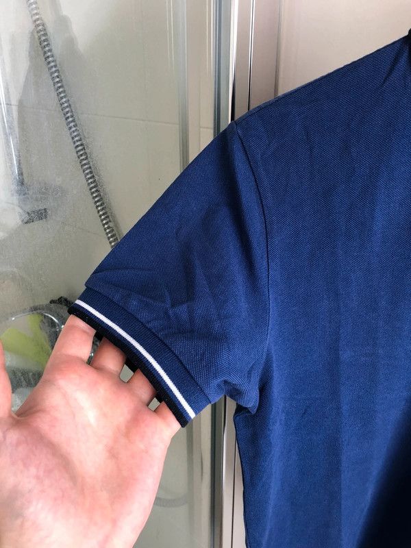 Prada Prada Men’s Polo Blue Small Size US S / EU 44-46 / 1 - 12 Thumbnail