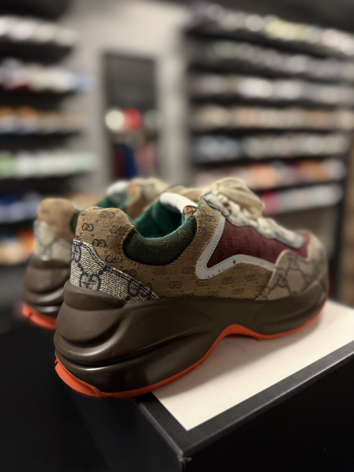 Gucci Gucci Rhyton Women’s Sneakers Size 36/6US 🧼 Size US 6 / IT 36 - 3 Thumbnail