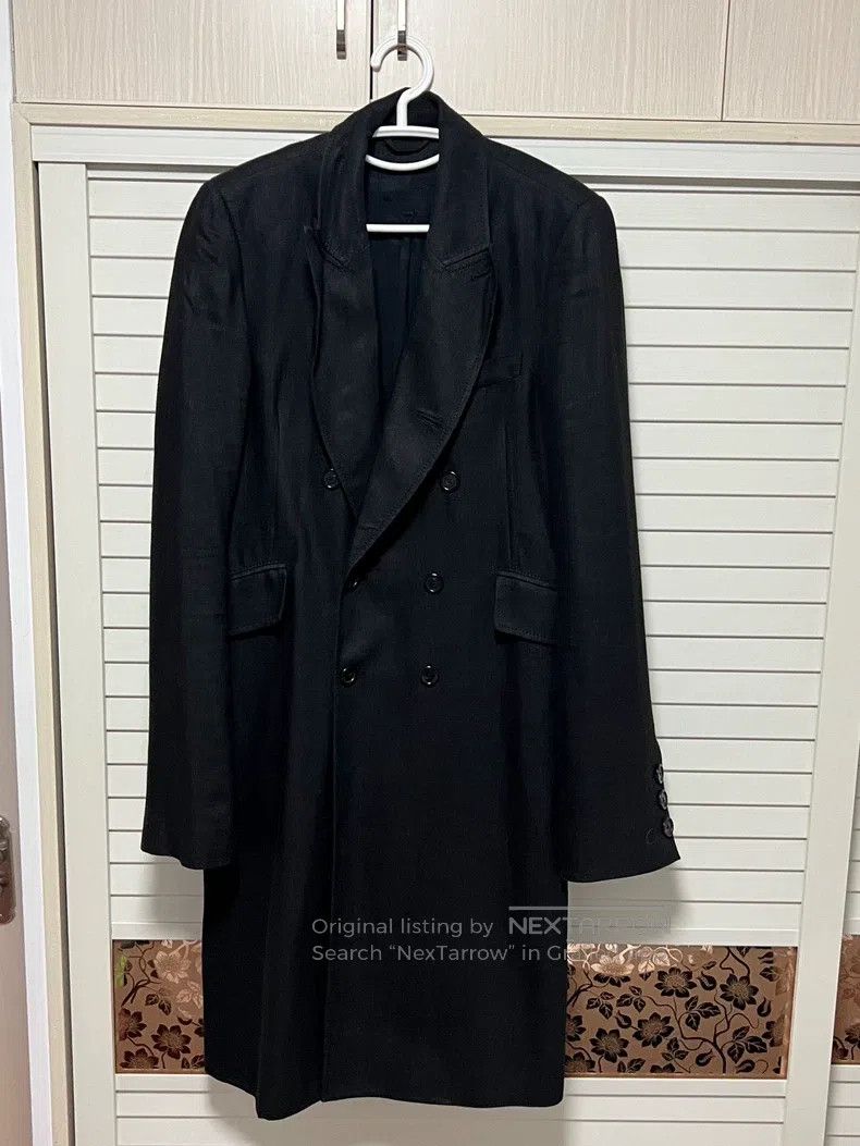 Ann Demeulemeester Ann Demeulemeester Size L Black Coat Size L / US 10 / IT 46 - 1 Thumbnail
