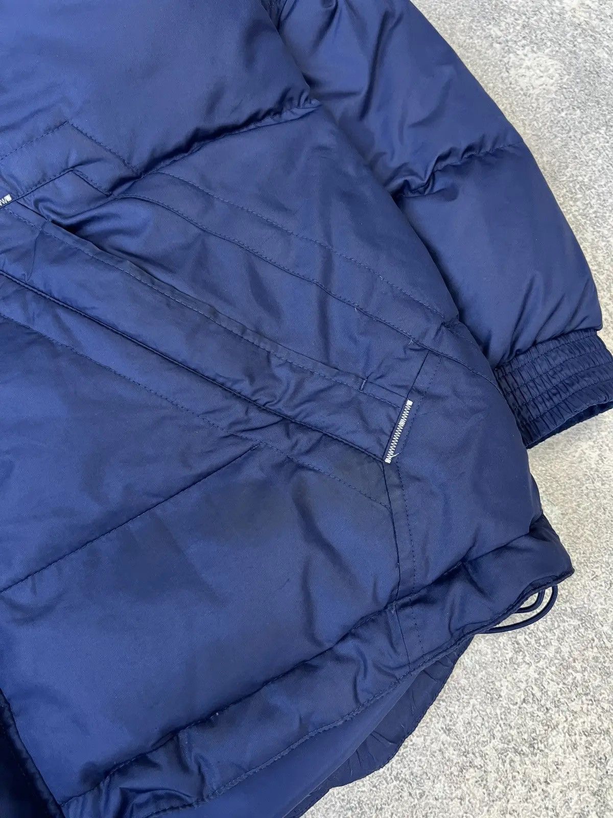 Nike × Vintage Vintage Nike Puffer Y2K Navy 90s Jacket Size US M / EU 48-50 / 2 - 8 Thumbnail
