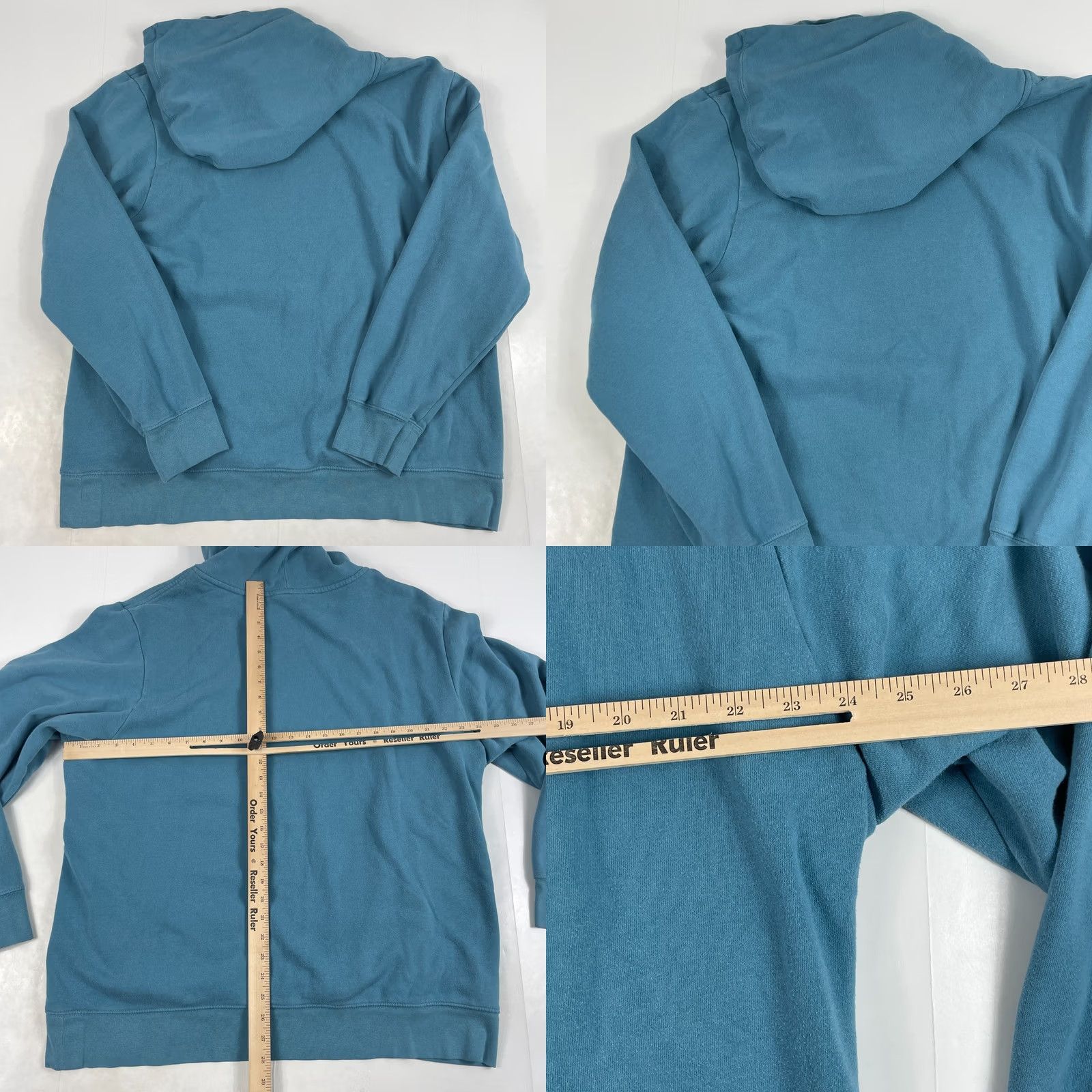 The North Face The North Face Hoodie Mens XL Blue Long Sleeve Pullover Lined Pockets Regular Fit Size US XL / EU 56 / 4 - 8 Thumbnail