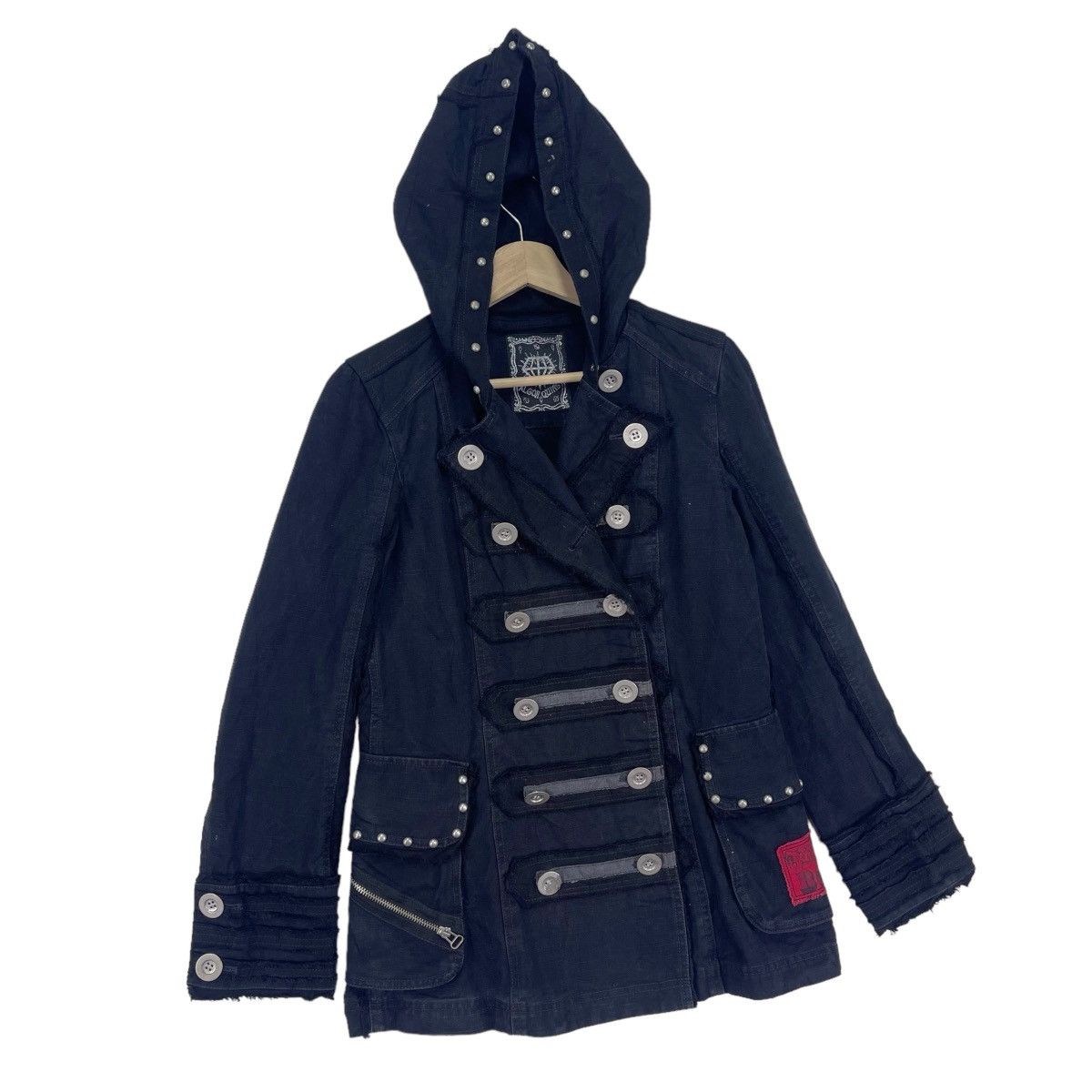 Japanese Brand × Seditionaries Algonquins Studed Denim Short Jacket Size M / US 6-8 / IT 42-44 - 5 Thumbnail