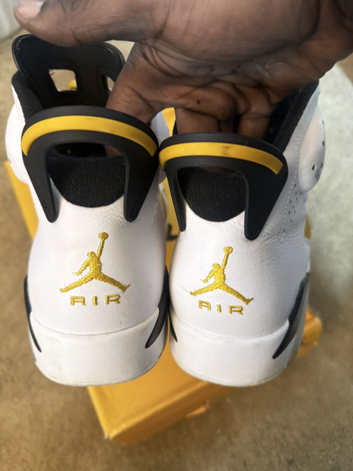 Jordan Brand Yellow Orchid Jordan 6 Size US 13 / EU 46 - 4 Thumbnail