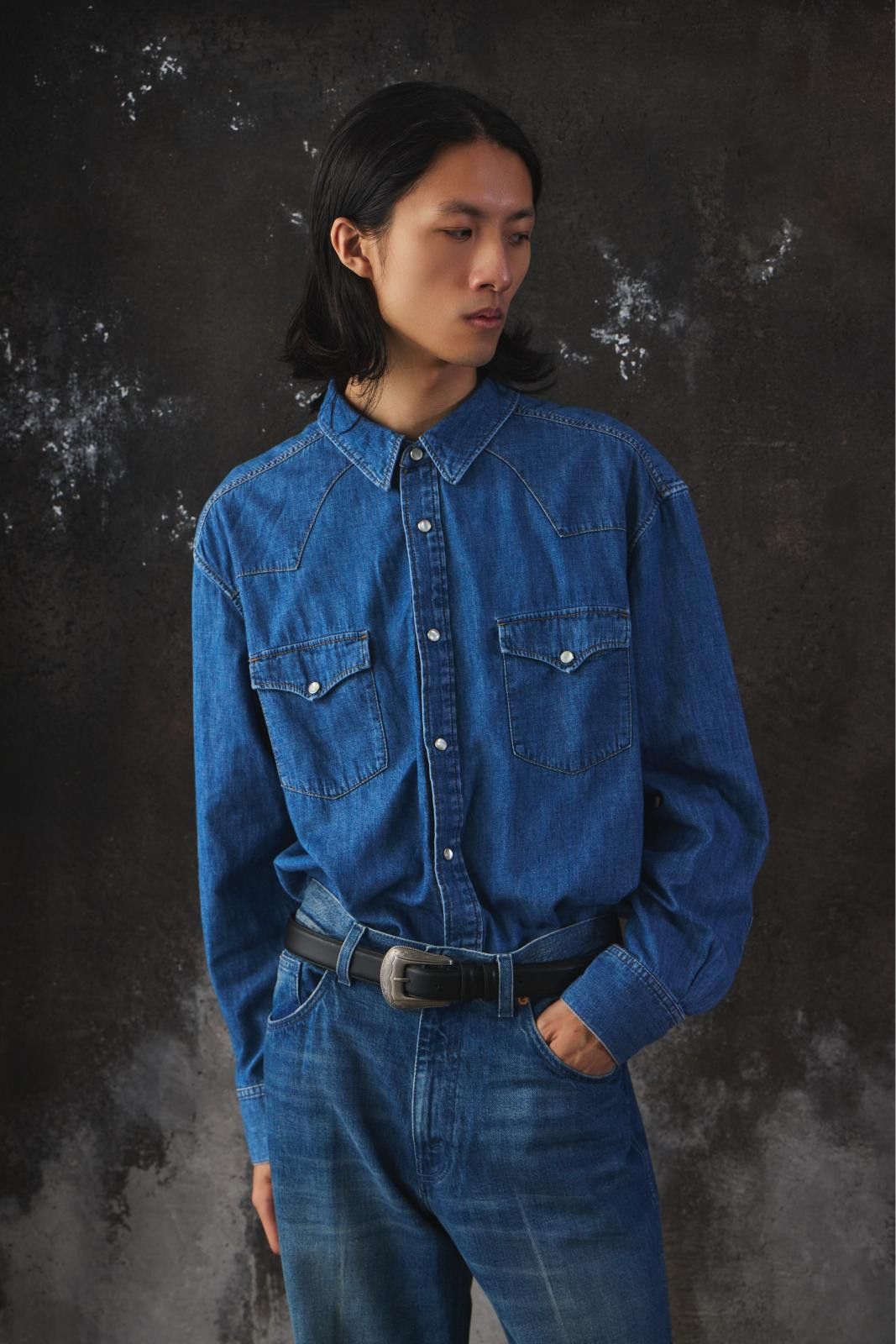 Celine CELINE Denim Western Shirt Size US XL / EU 56 / 4 - 3 Thumbnail