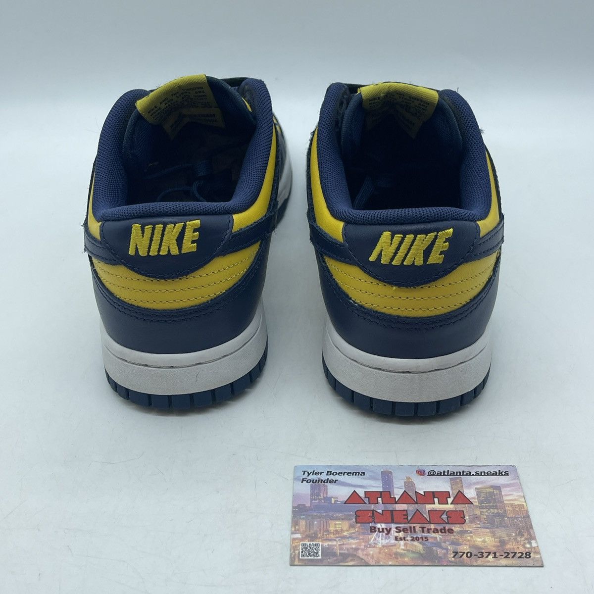 Nike Dunk low Michigan Size US 8 / EU 41 - 3 Thumbnail