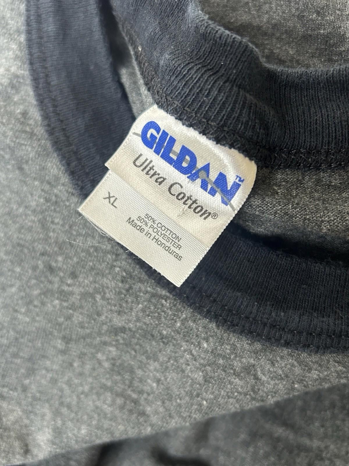 Gildan DELL Computers Grey Shirt Mens XL Ringer Technology Software Size US XL / EU 56 / 4 - 6 Thumbnail