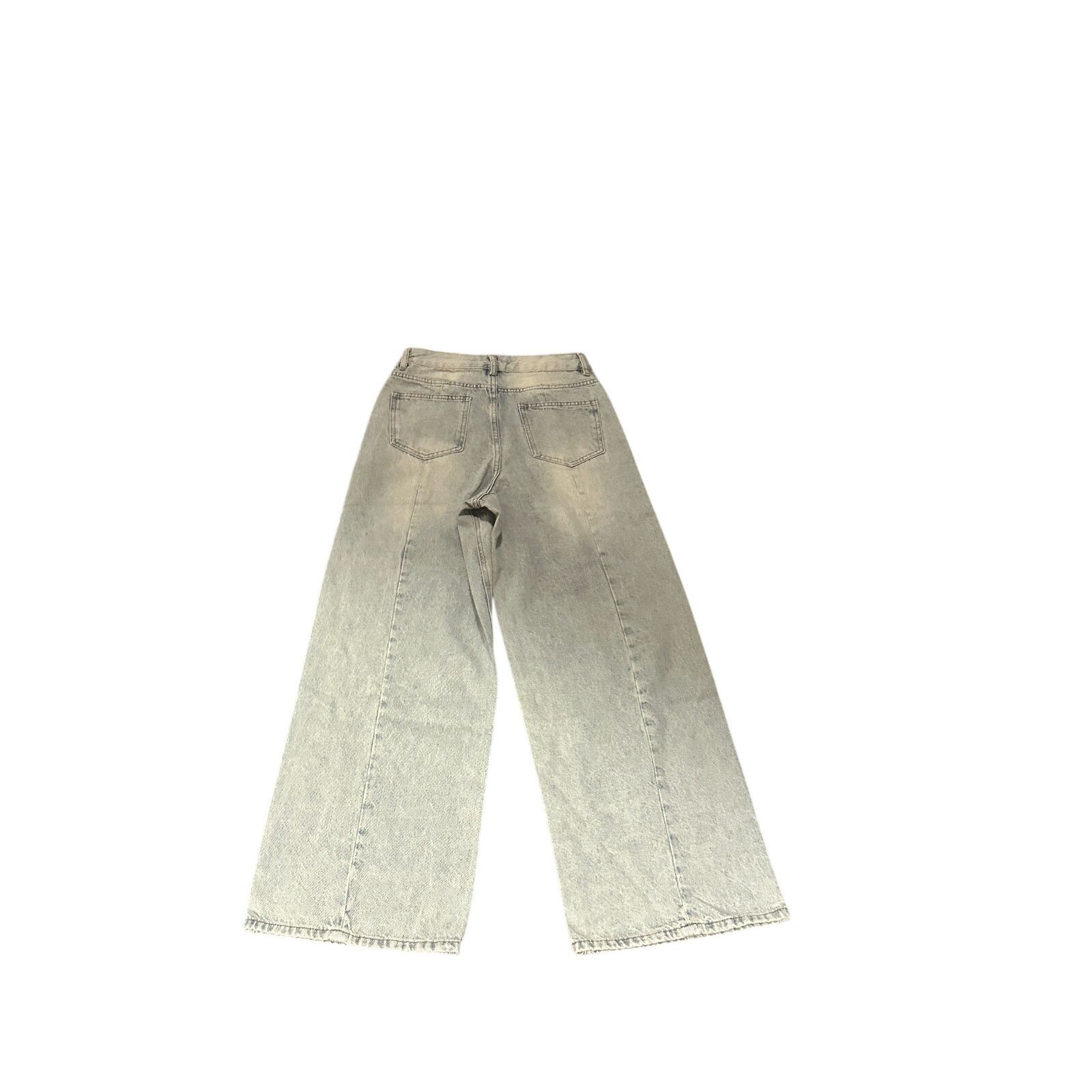 Other Commense Light Wash Blue Wide Leg High Rise Denim Jeans Size 27" / US 4 / IT 40 - 6 Thumbnail