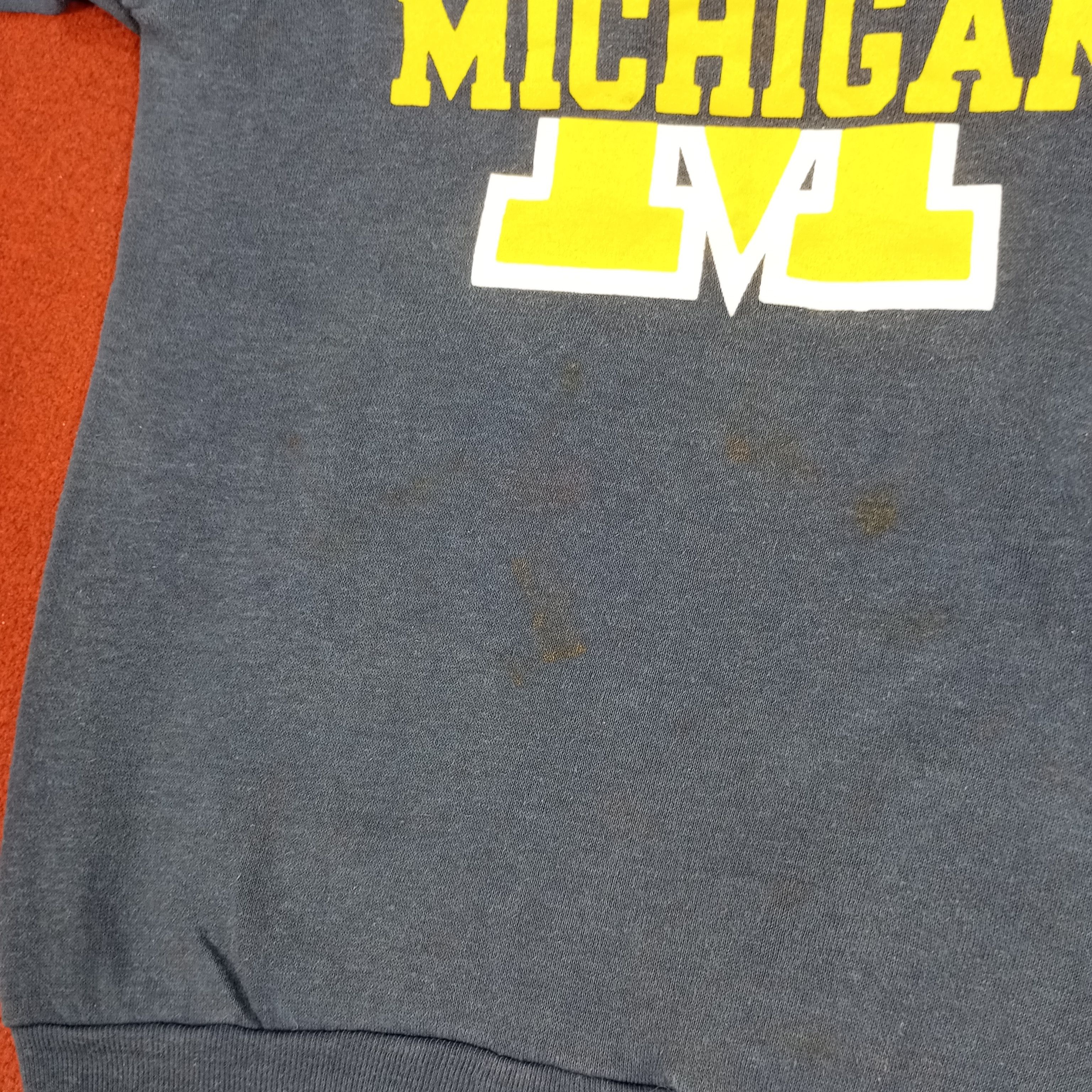 NFL × Vintage Michigan Big Design Vintage Sweatshirt Size US XS / EU 42 / 0 - 9 Thumbnail