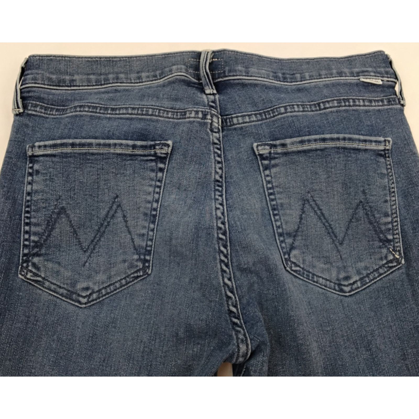 MOTHER Mother The Mid Rise Dazzler Jeans Women's 30 Medium Wash Size 30" / US 8 / IT 44 - 6 Thumbnail