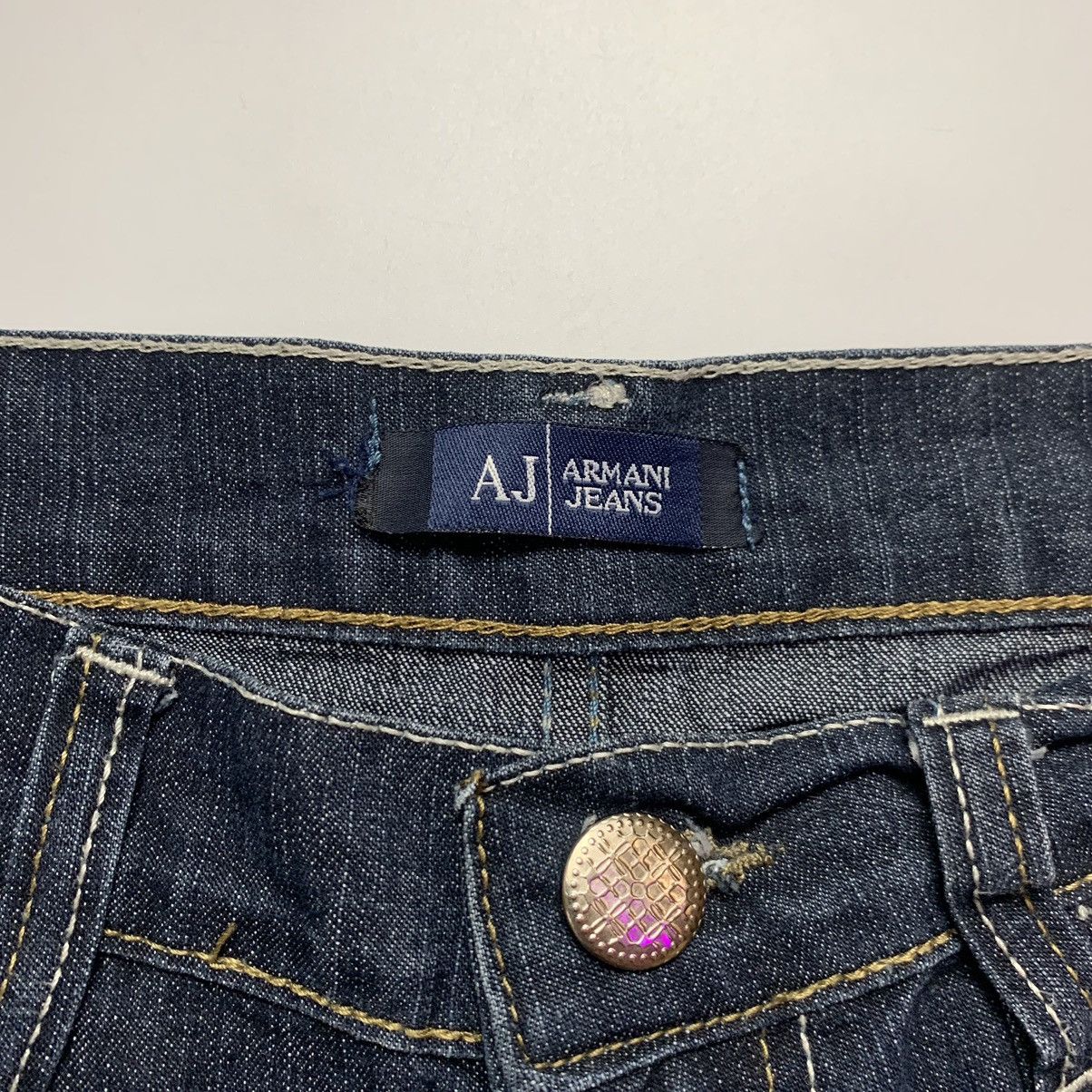 Other Armani Wash Flared Jeans Bootcut Denim rhinestones Size 28" / US 6 / IT 42 - 10 Thumbnail