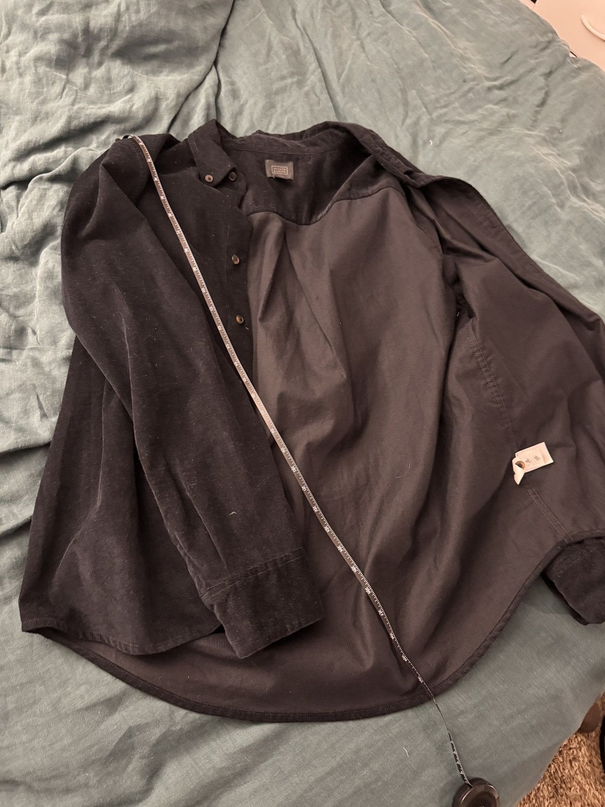 14th & Union 14th & Union Corduroy Button-Down Shirt | Deep Navy/Black L Size US L / EU 52-54 / 3 - 4 Thumbnail