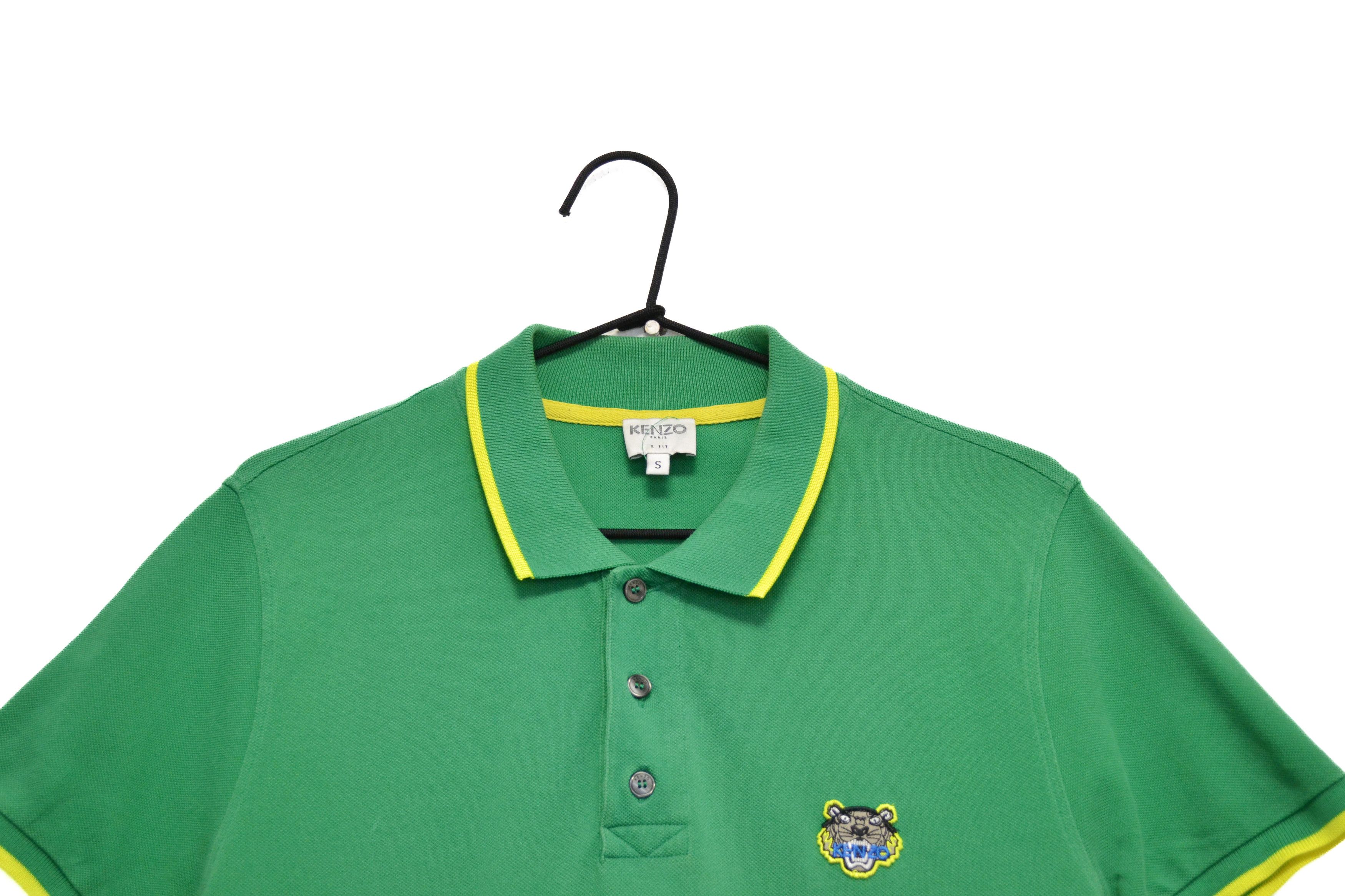 Kenzo Kenzo Paris Men’s Green Polo Shirt Size S Size US S / EU 44-46 / 1 - 2 Thumbnail