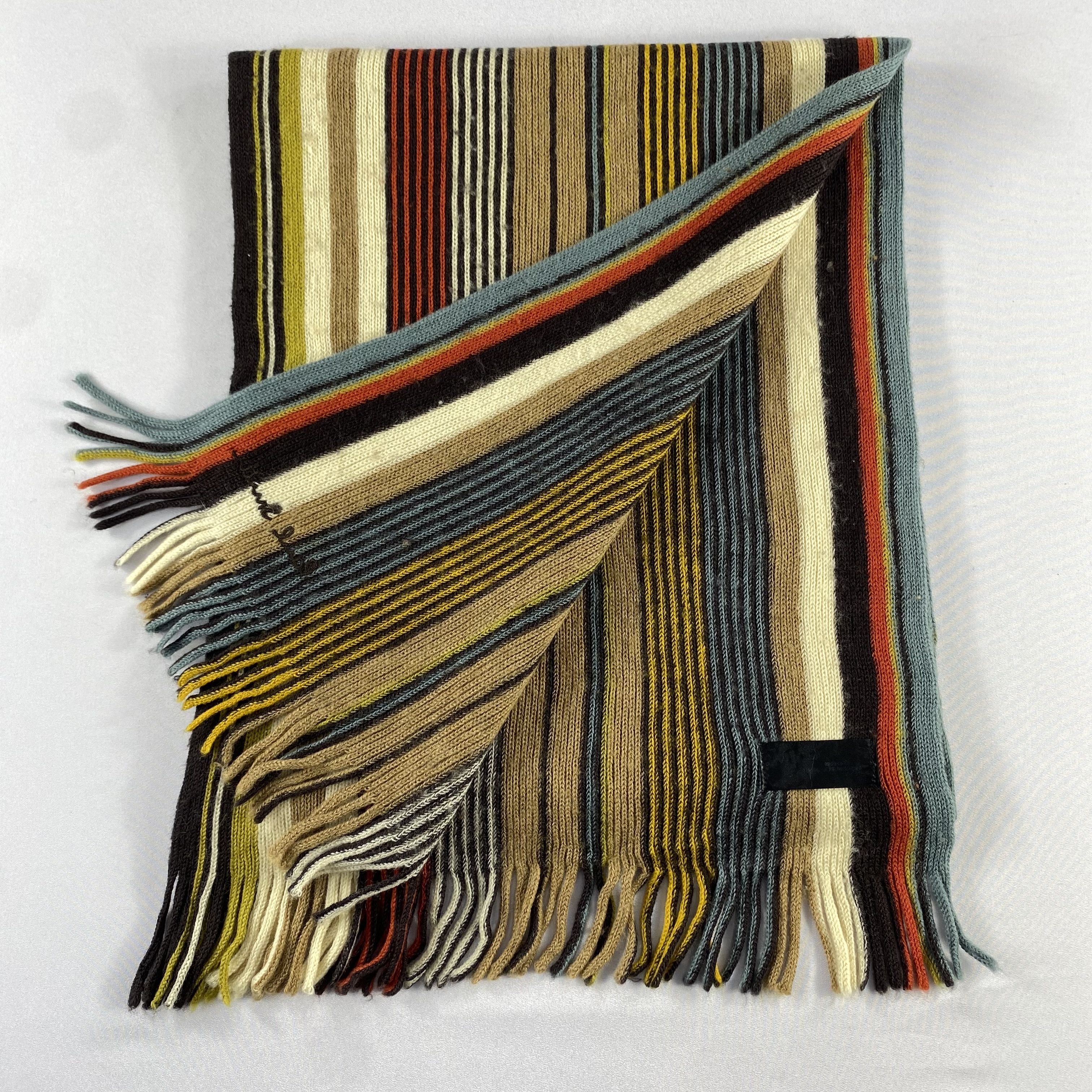 Paul Smith Paul Smith Scarf Neck Wrap Wool Muffler Size ONE SIZE - 5 Thumbnail