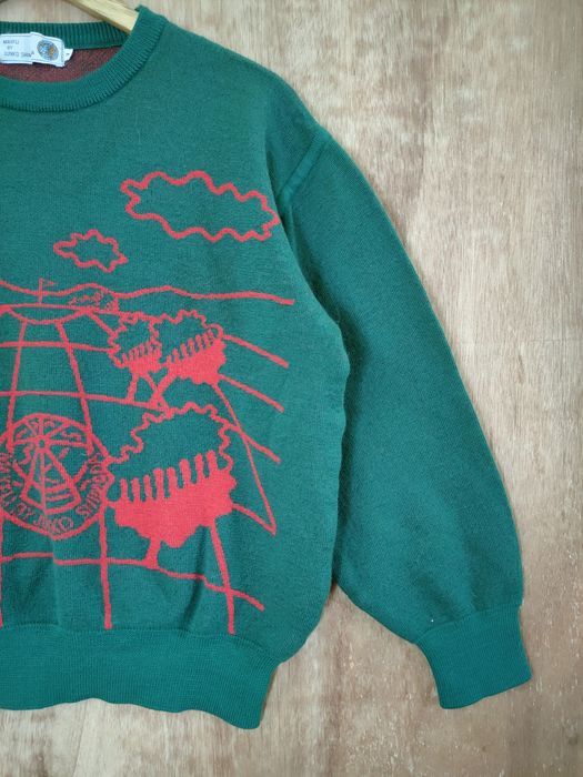 Junko Shimada Junko Shimada knitwear sweatshirt vintage green #46-566DLL Size S / US 4 / IT 40 - 4 Thumbnail