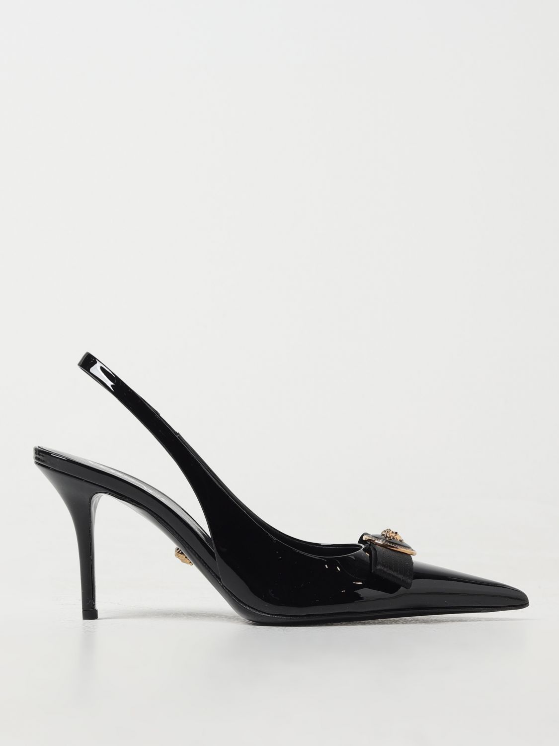 image of Versace High Heel Shoes Woman Black, Women's (Size 9)