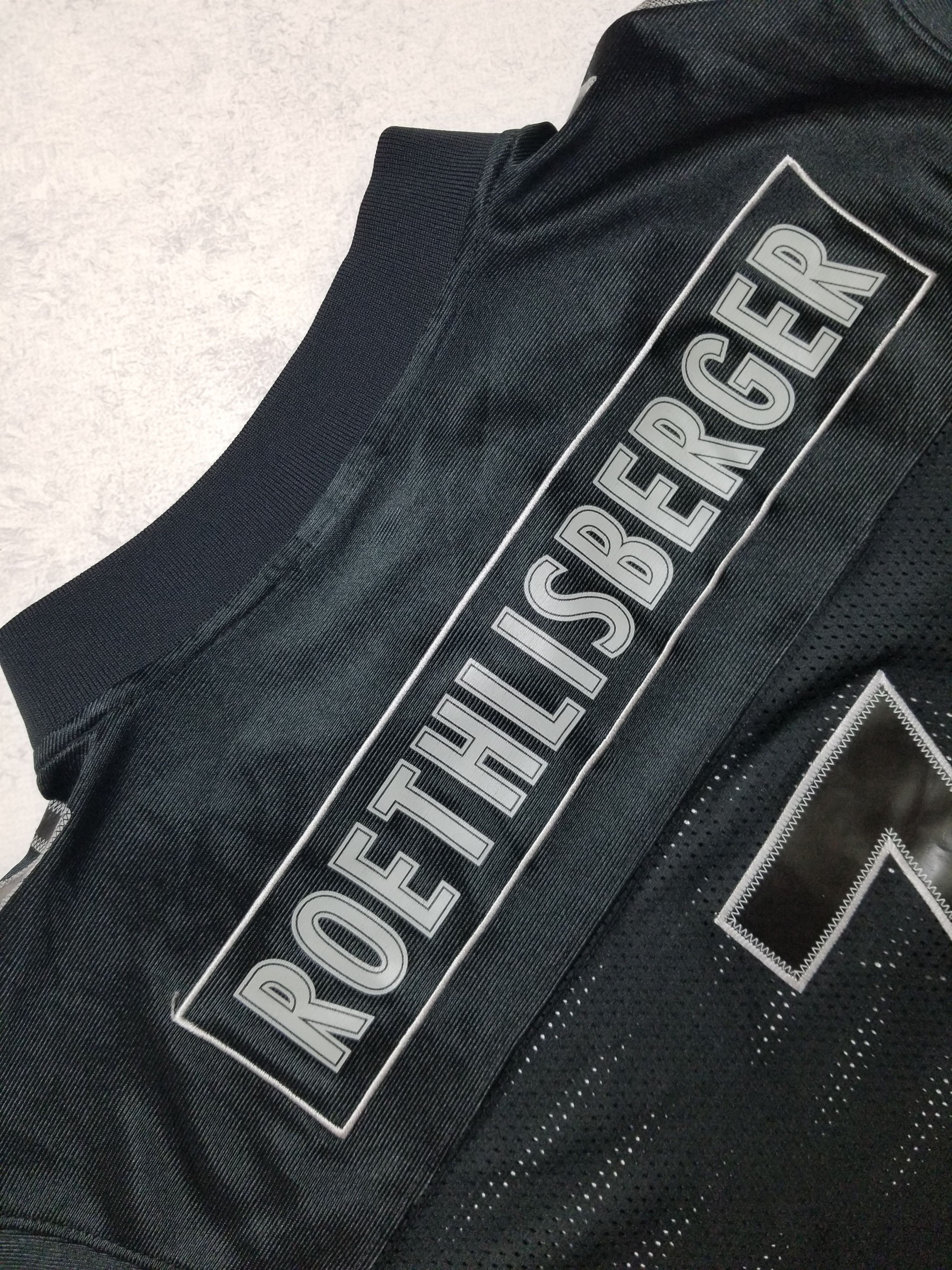 Reebok Pittsburgh Steelers Exclusive Edition Roethlisberger #7 Sewn Size US M / EU 48-50 / 2 - 6 Thumbnail