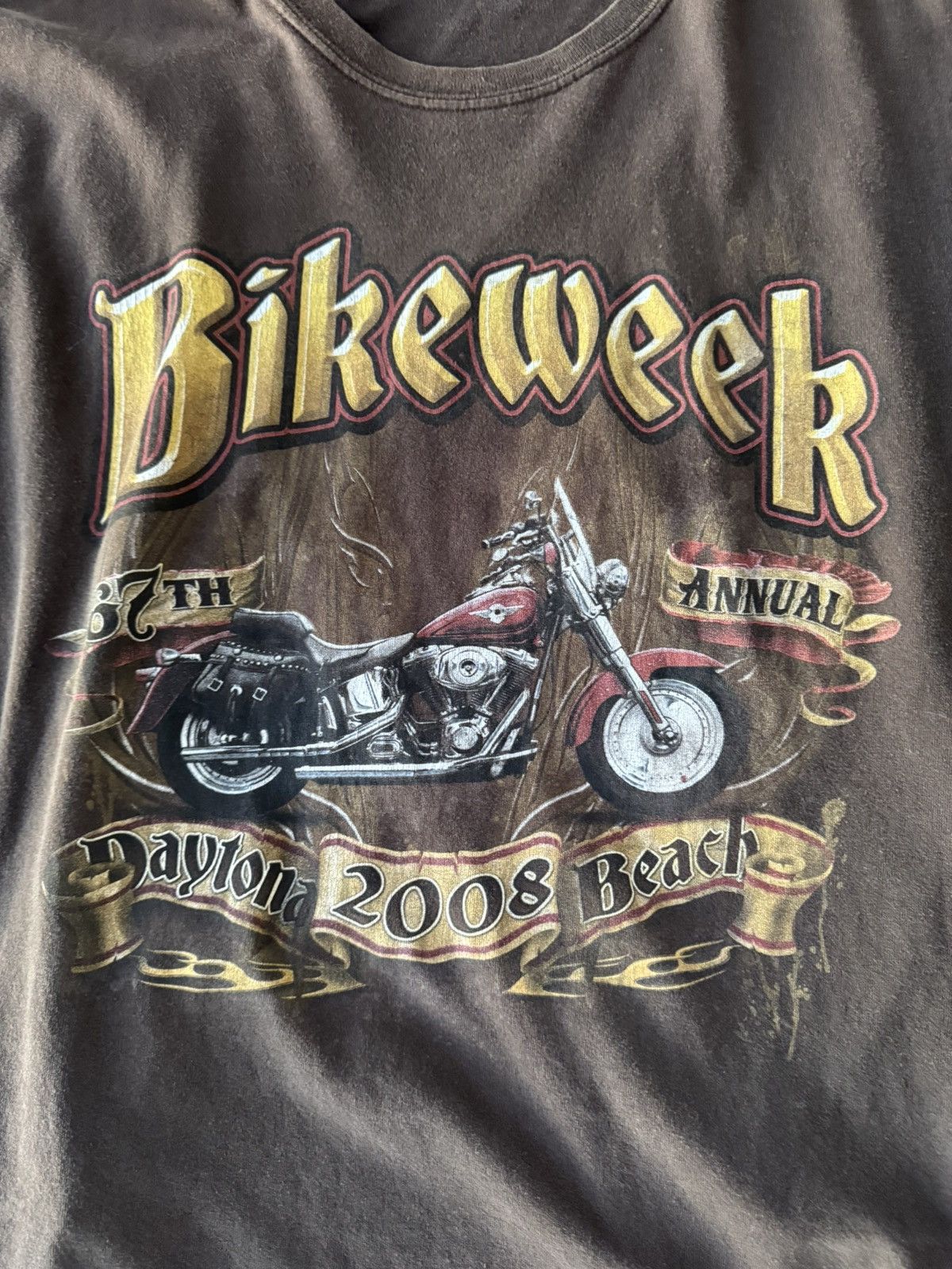 Harley Davidson × Vintage Harley Davidson 2008 Vintage Tee Size US L / EU 52-54 / 3 - 2 Thumbnail