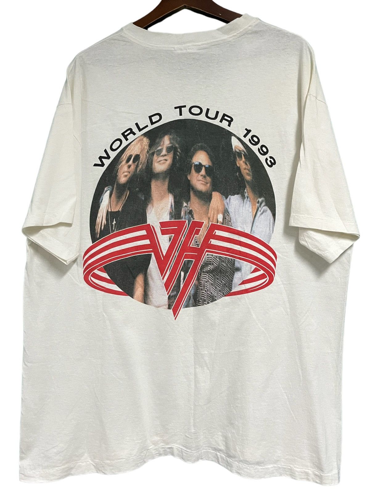 Band Tees Vintage Van Halen 90s t shirt Size US XL / EU 56 / 4 - 2 Thumbnail