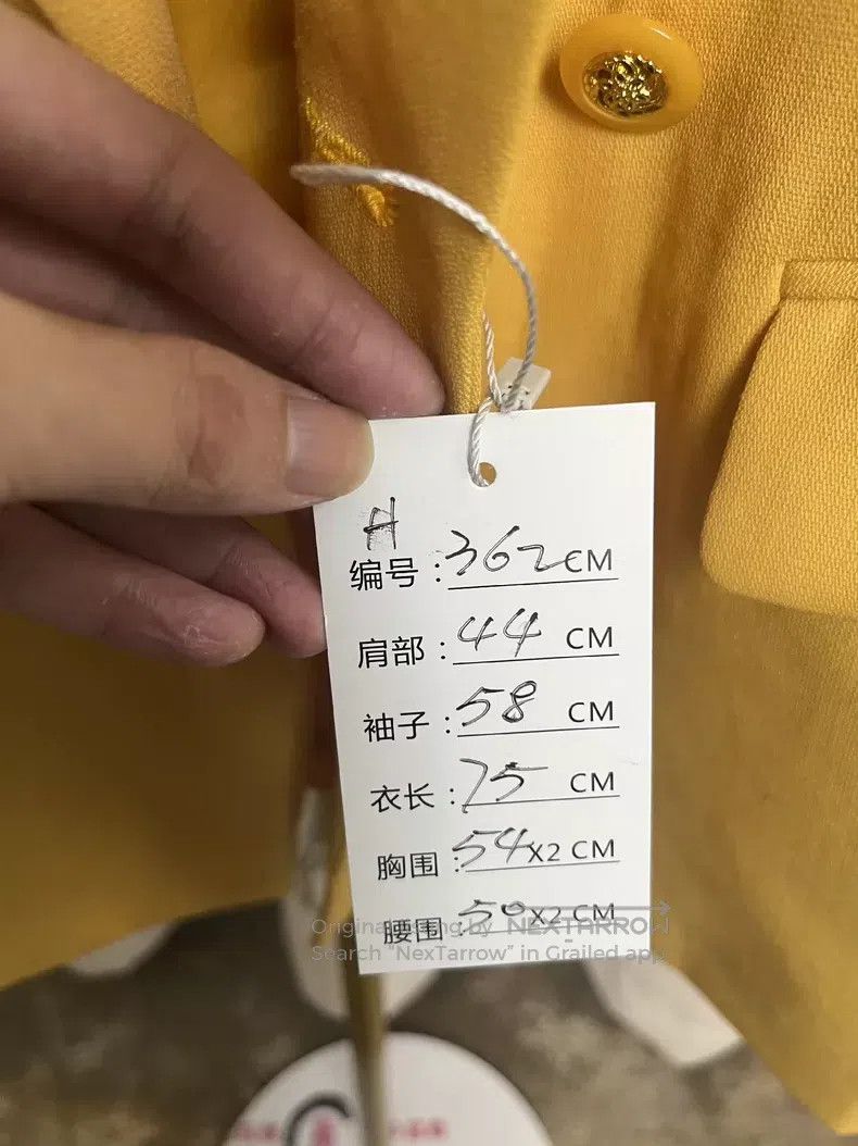 Vivienne Westwood Vivienne Westwood Mustard Yellow Suit Jacket with Classic Size L / US 10 / IT 46 - 7 Thumbnail