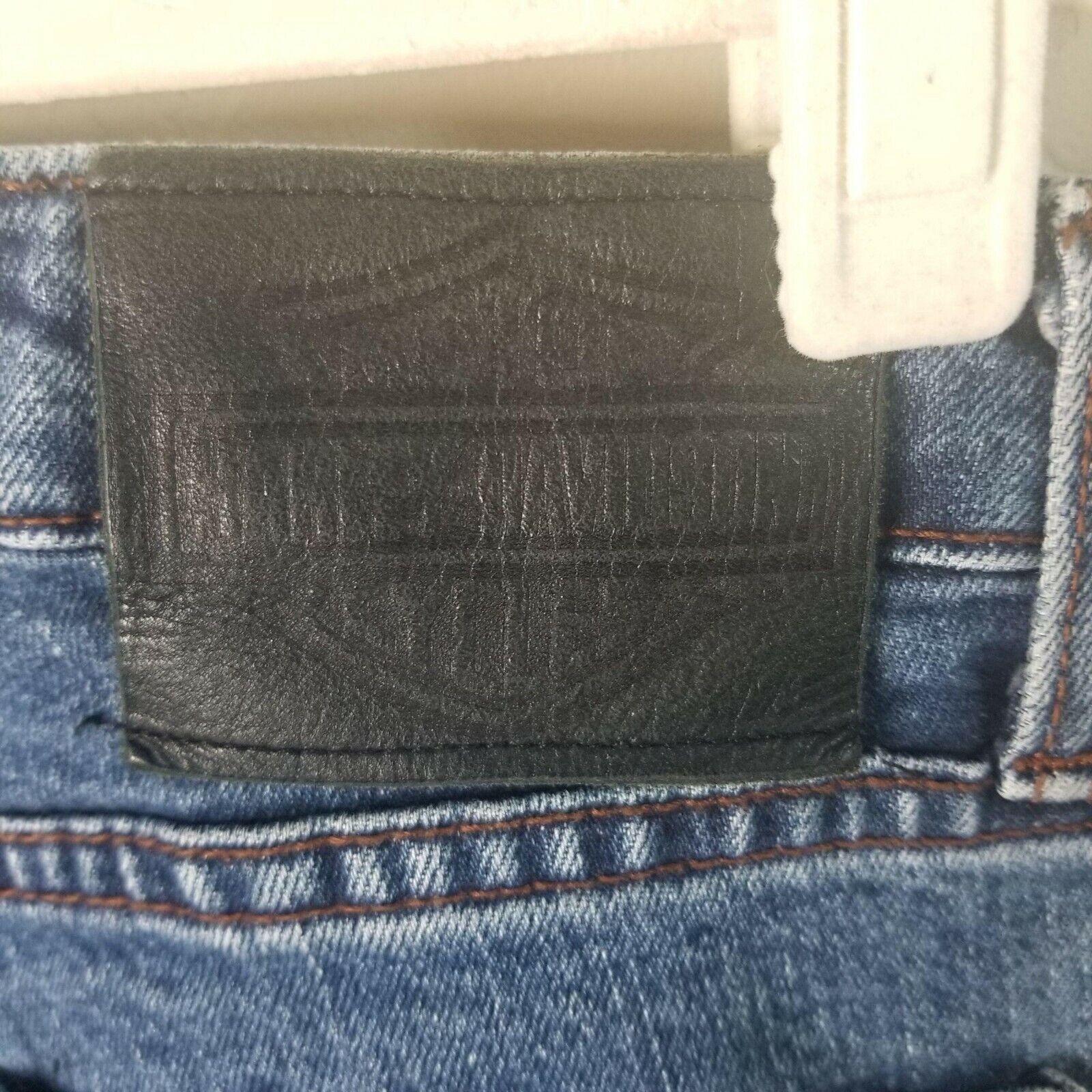 Harley Davidson Harley Davidson Womens Bootcut Jeans Size 10L Moto Casual Size 32" / US 10 / IT 46 - 9 Thumbnail