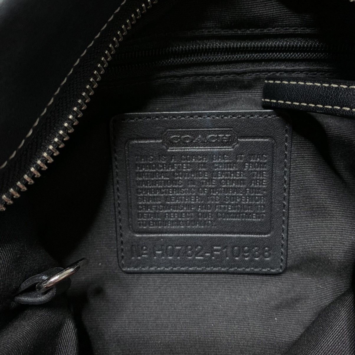 Coach Coach F10938 Soho Slim Y2K Black Leather Crossbody Bag Size ONE SIZE - 11 Thumbnail